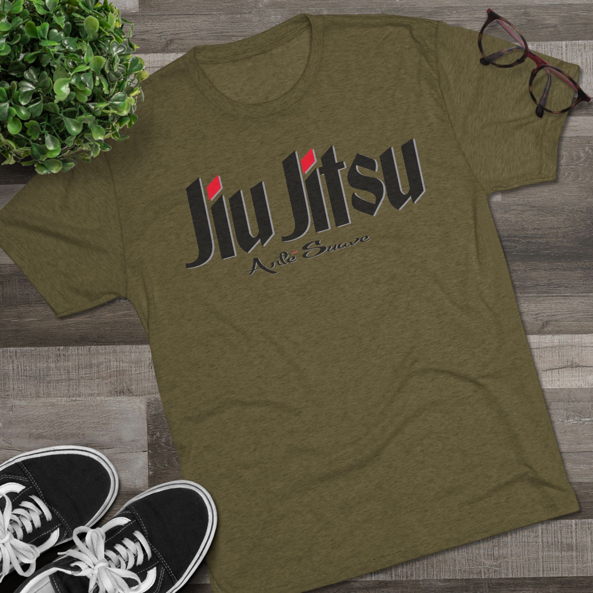 Jiu Jitsu  Tri-Blend Crew Tee