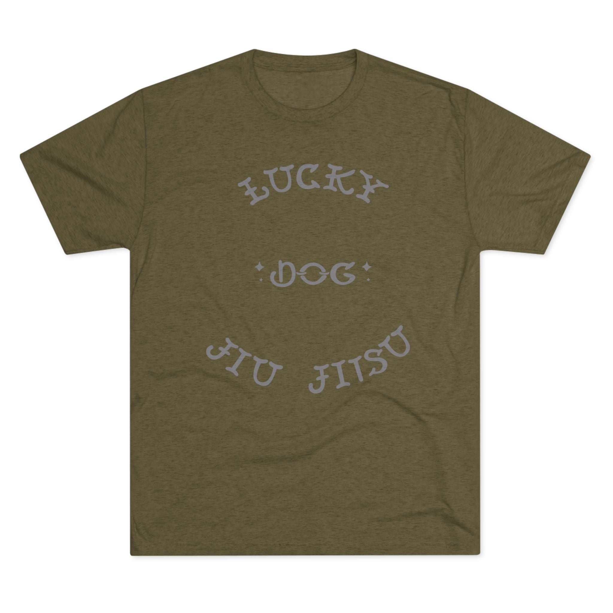 Lucky Dog Jiu Jitsu Tri-Blend Crew Tee