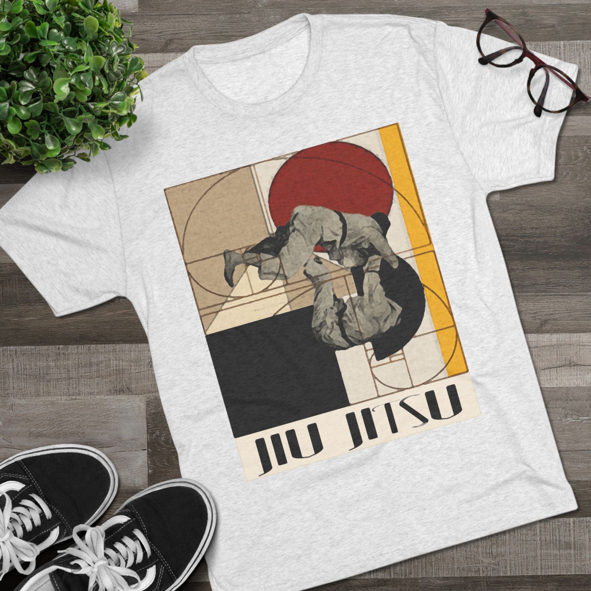 Jiu Jitsu Tri-Blend Crew Tee