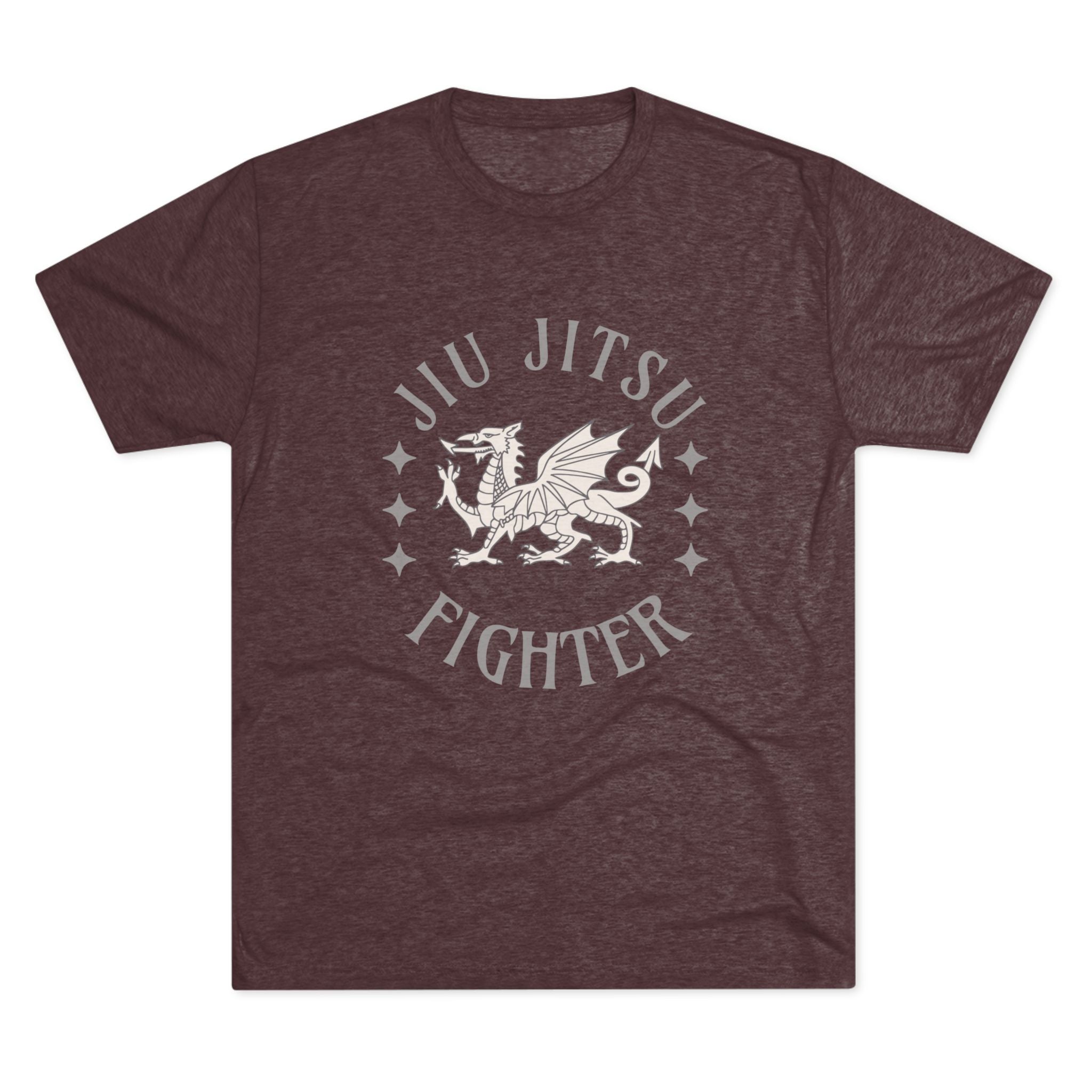 Jiu Jitsu Fighter Tri-Blend Crew Tee