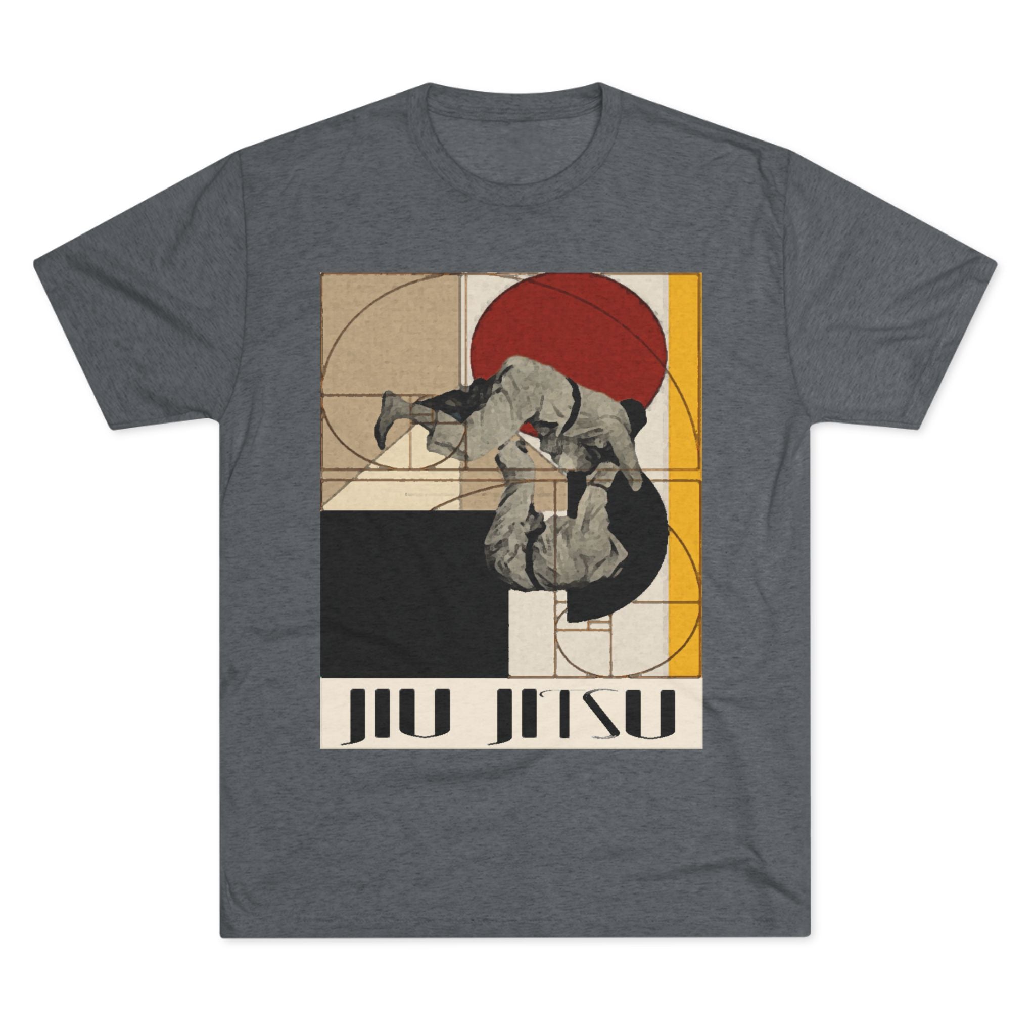 Jiu Jitsu Tri-Blend Crew Tee