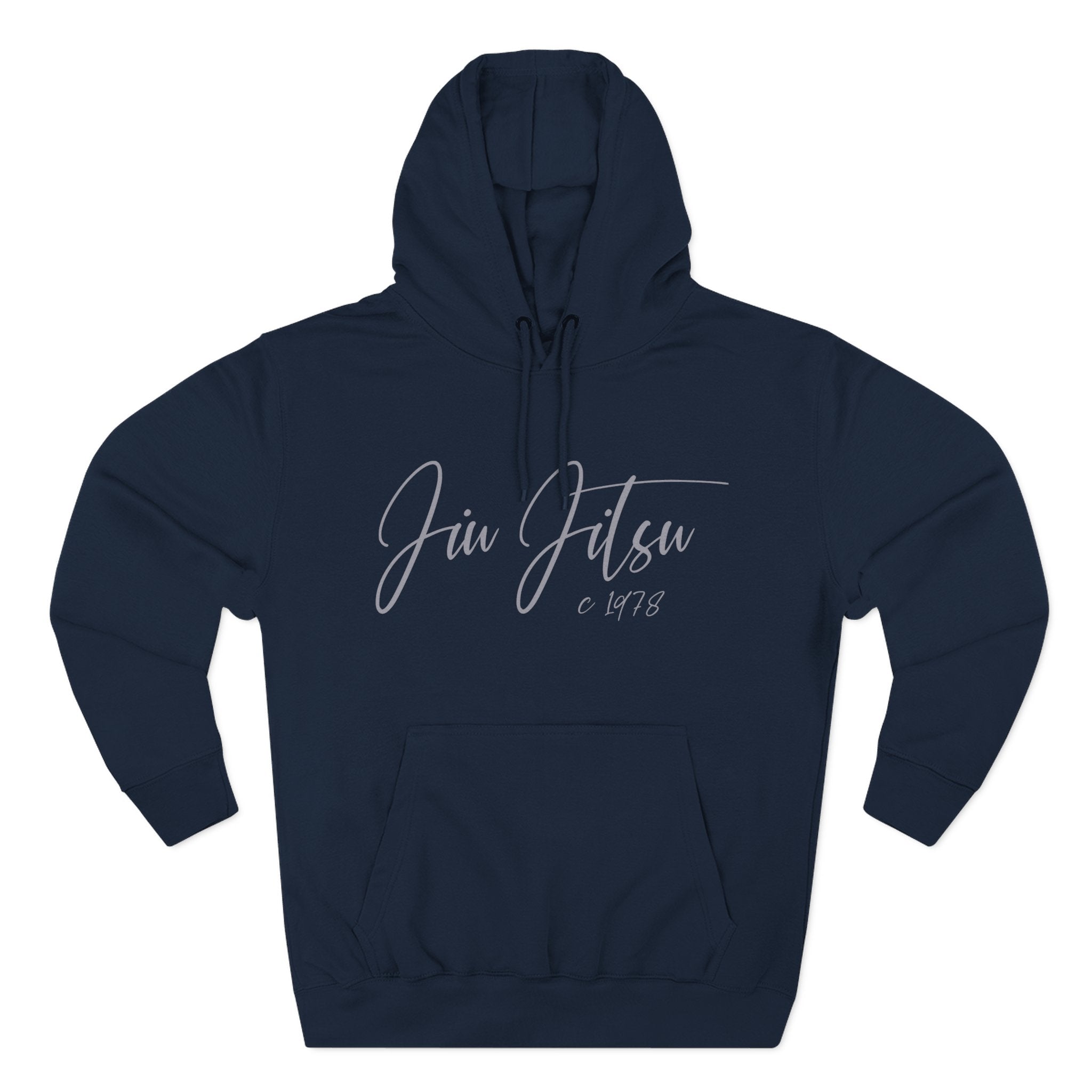 Jiu Jitsu Script Colored Hoodie.