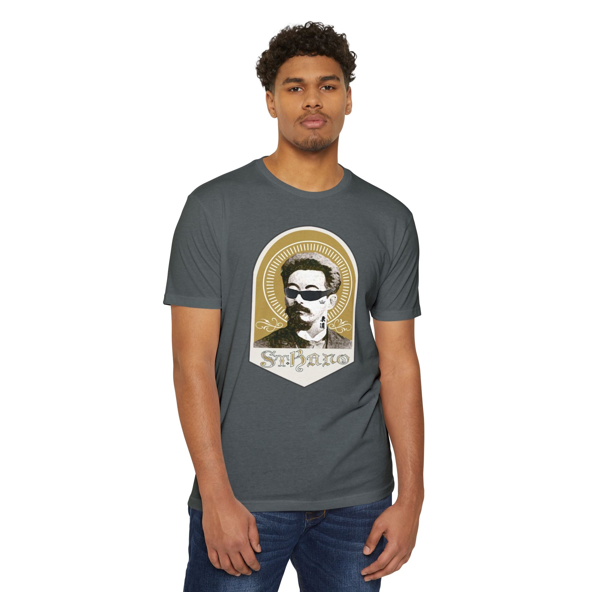 Graphic Tee — Retro Portrait 'Kano' Vintage-Style Shirt