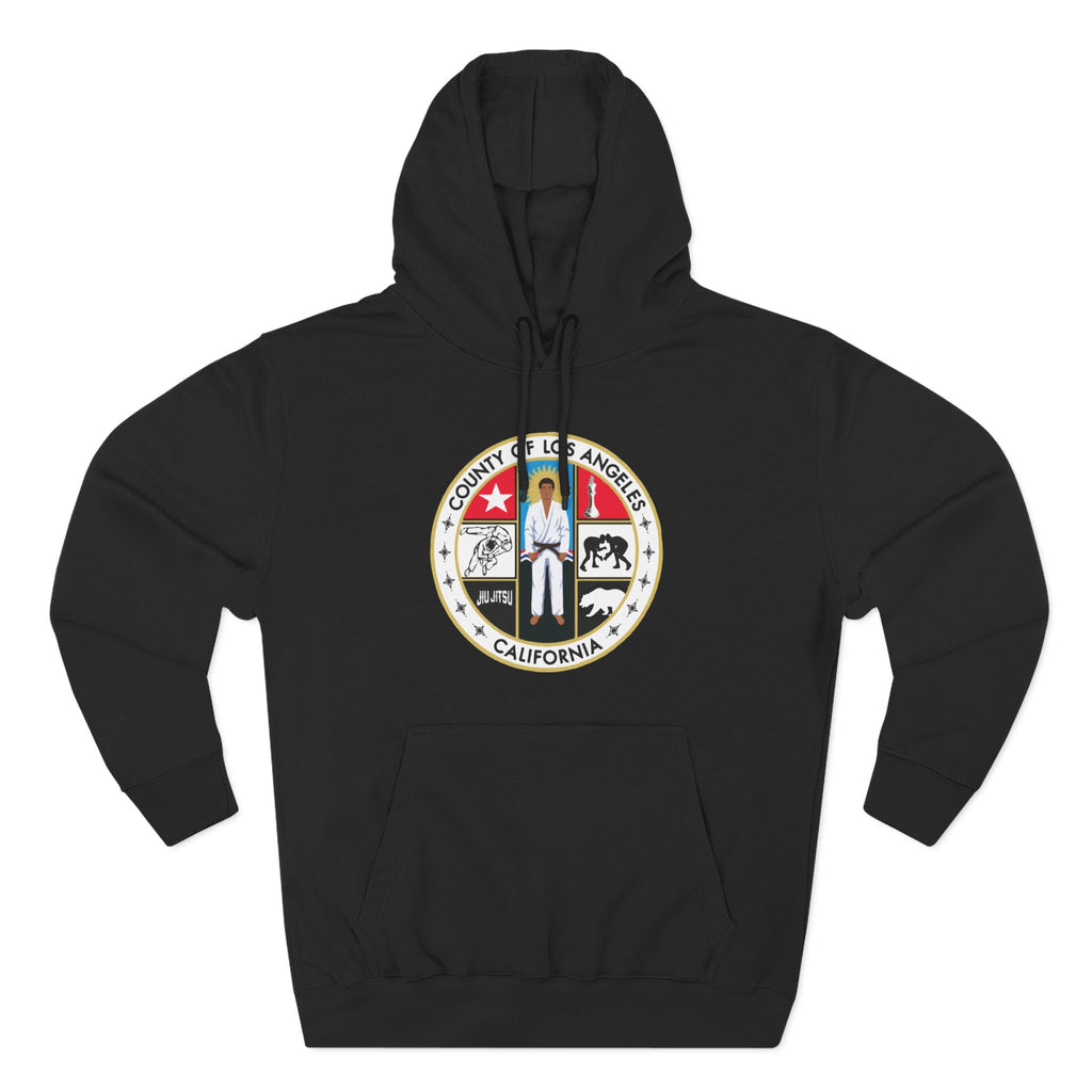 Cozy California State Seal Fleece Hoodie | Urban Casual Wear,Gift for Friends,Soft Hoodie,Street Style,California Pride