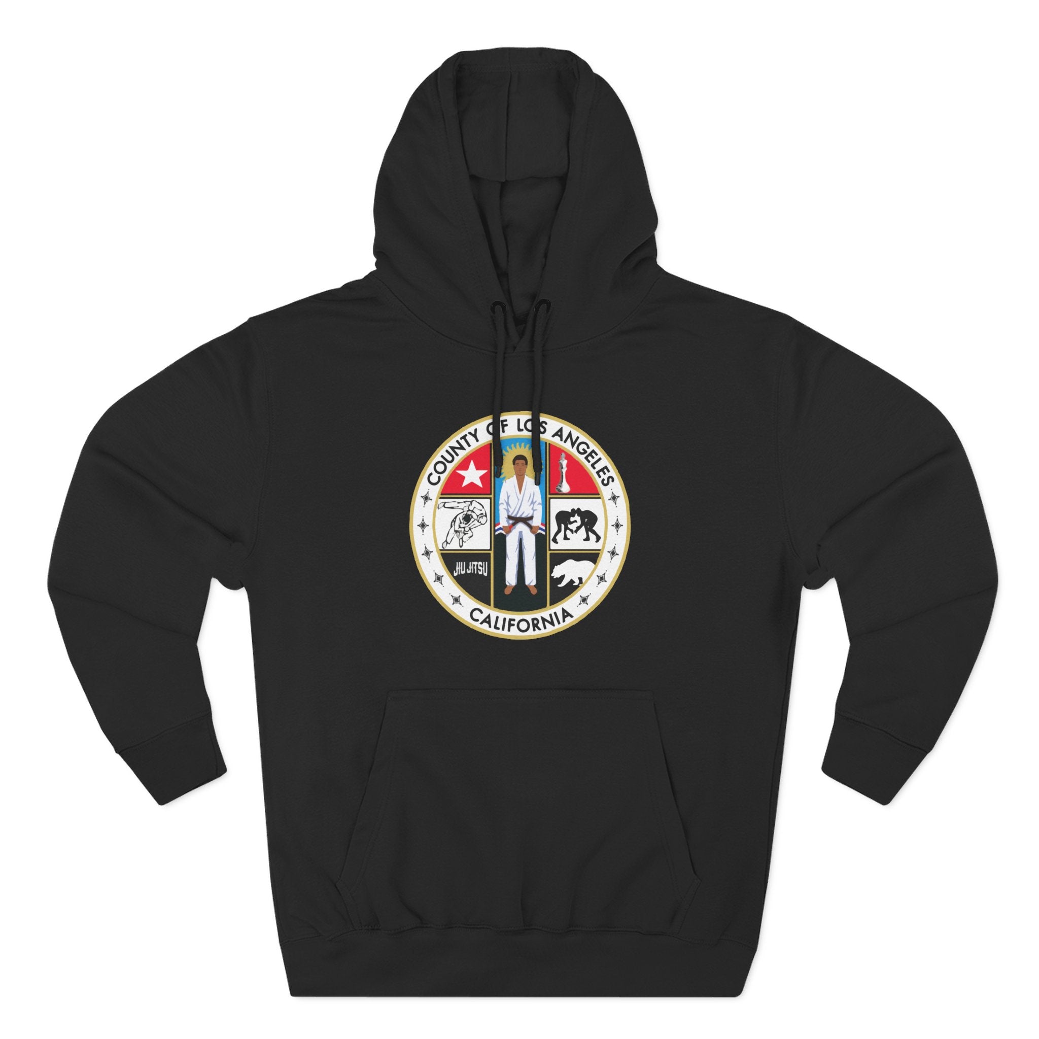 Cozy California State Seal Fleece Hoodie | Urban Casual Wear,Gift for Friends,Soft Hoodie,Street Style,California Pride