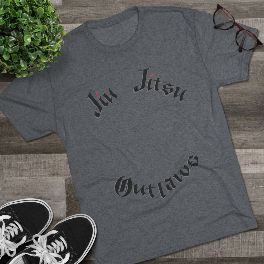 Jiu Jitsu Outlaws Tri-Blend Crew Tee