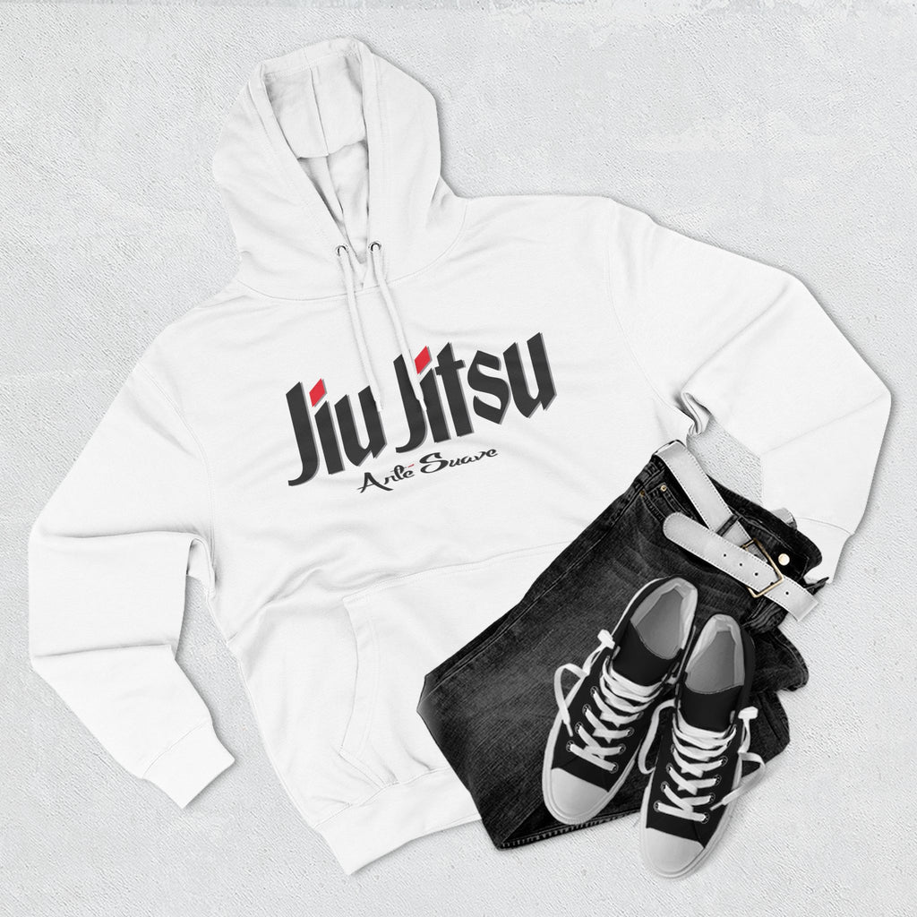 Jiu Jitsu Fleece Hoodie Black Font - Sporty Comfort for Martial Arts Lovers, Gifts for BJJ Practitioners, Casual Wear, Training Apparel, [...]