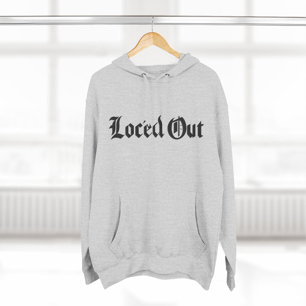 Trendy Fleece Loc ed Out Hoodie, Cozy Oversized Hoodie for Fall, Casual Streetwear, Unique Gift for Him/Her, Perfect for Relaxing or Lounging