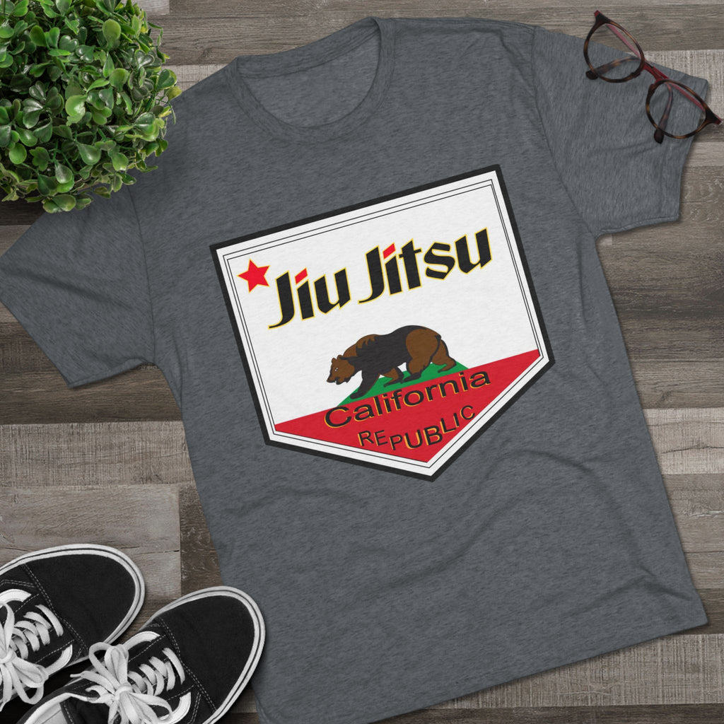 Jiu Jitsu California Bear T-Shirt — Martial Arts Tee
