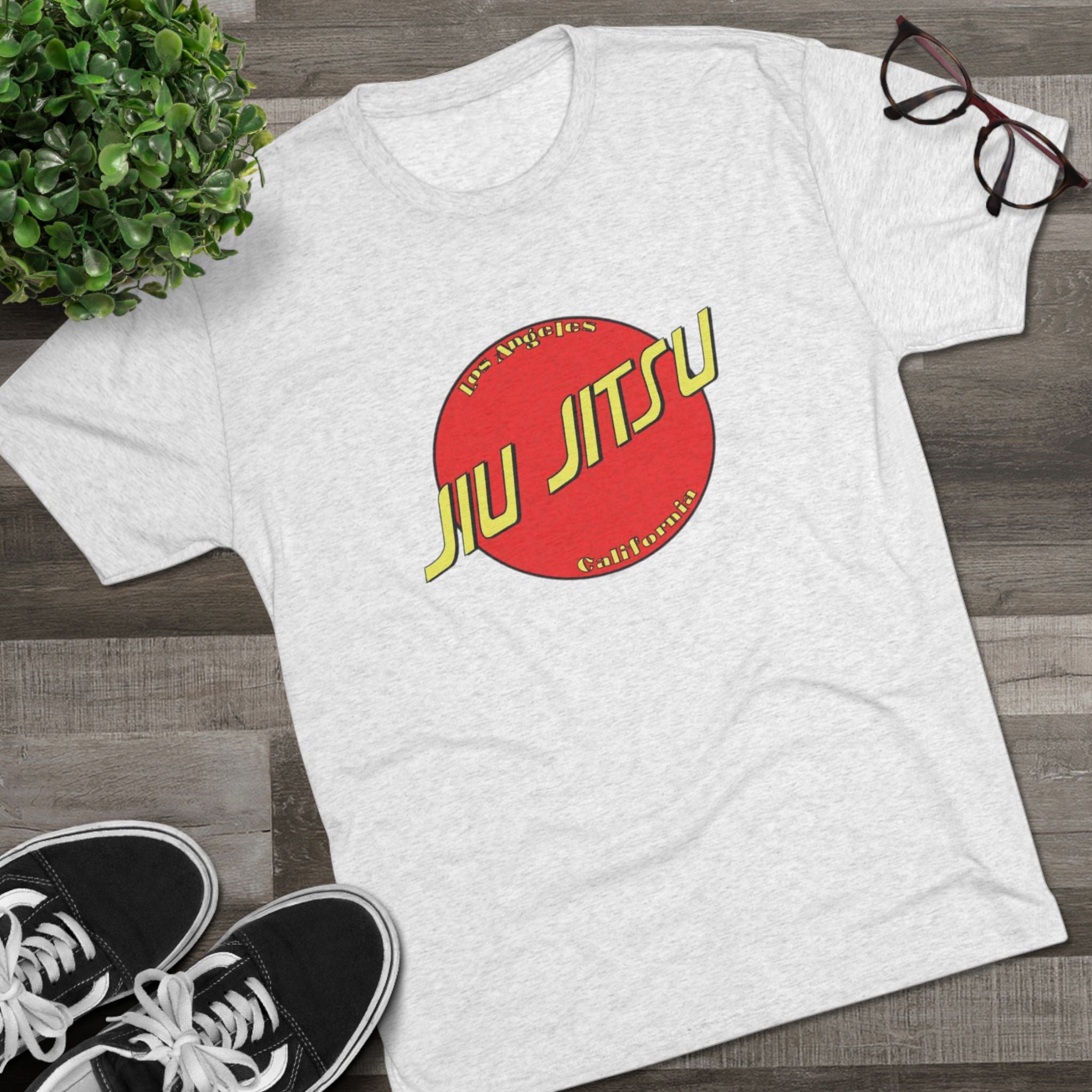 Jiu Jitsu Retro Logo Tee — Martial Arts Graphic Shirt