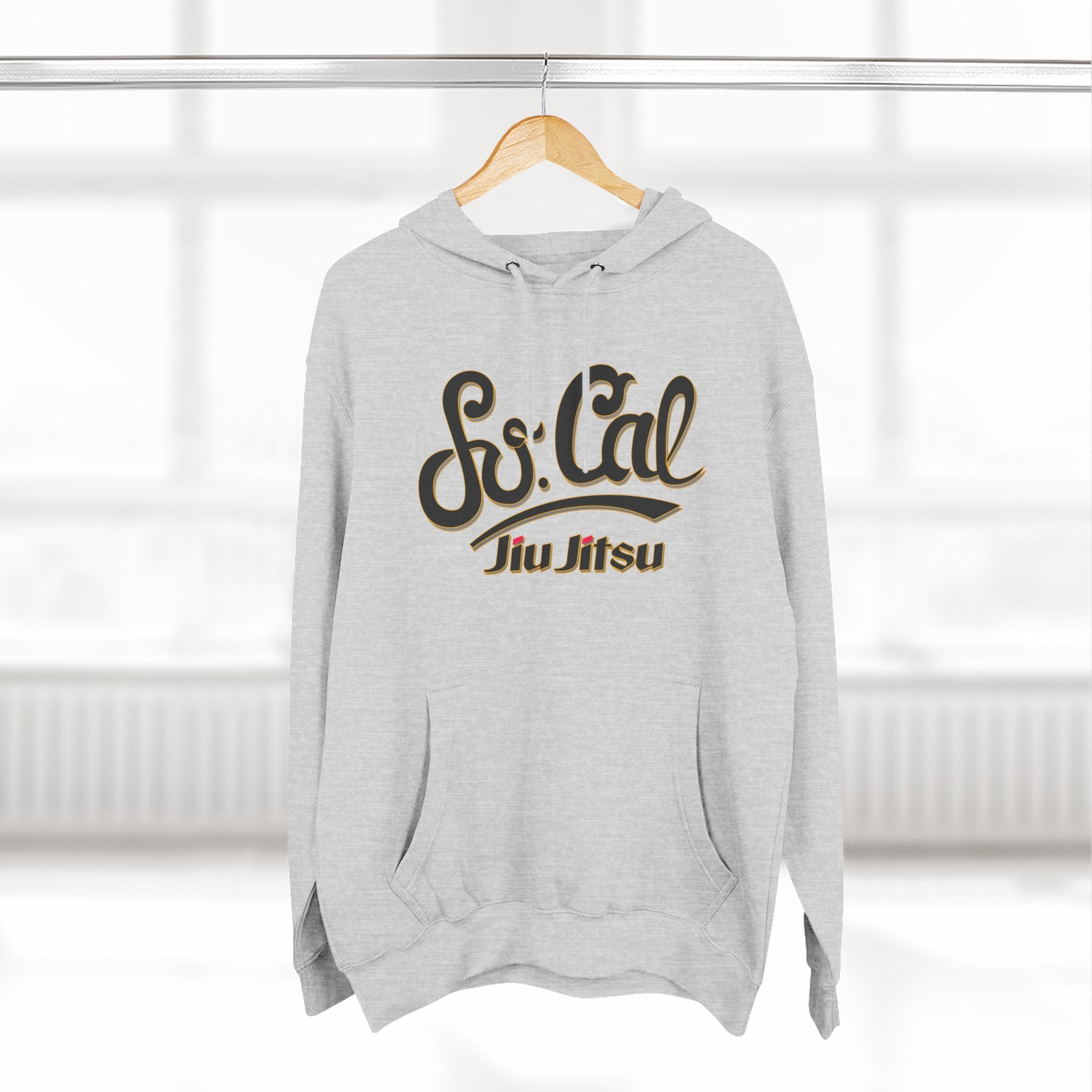 So Cal Jiu Jitsu Hoodie | Cozy Sportswear, Ideal for Jiu Jitsu Enthusiasts, Gifts for Martial Artists, Casual Wear, Workout Clothing