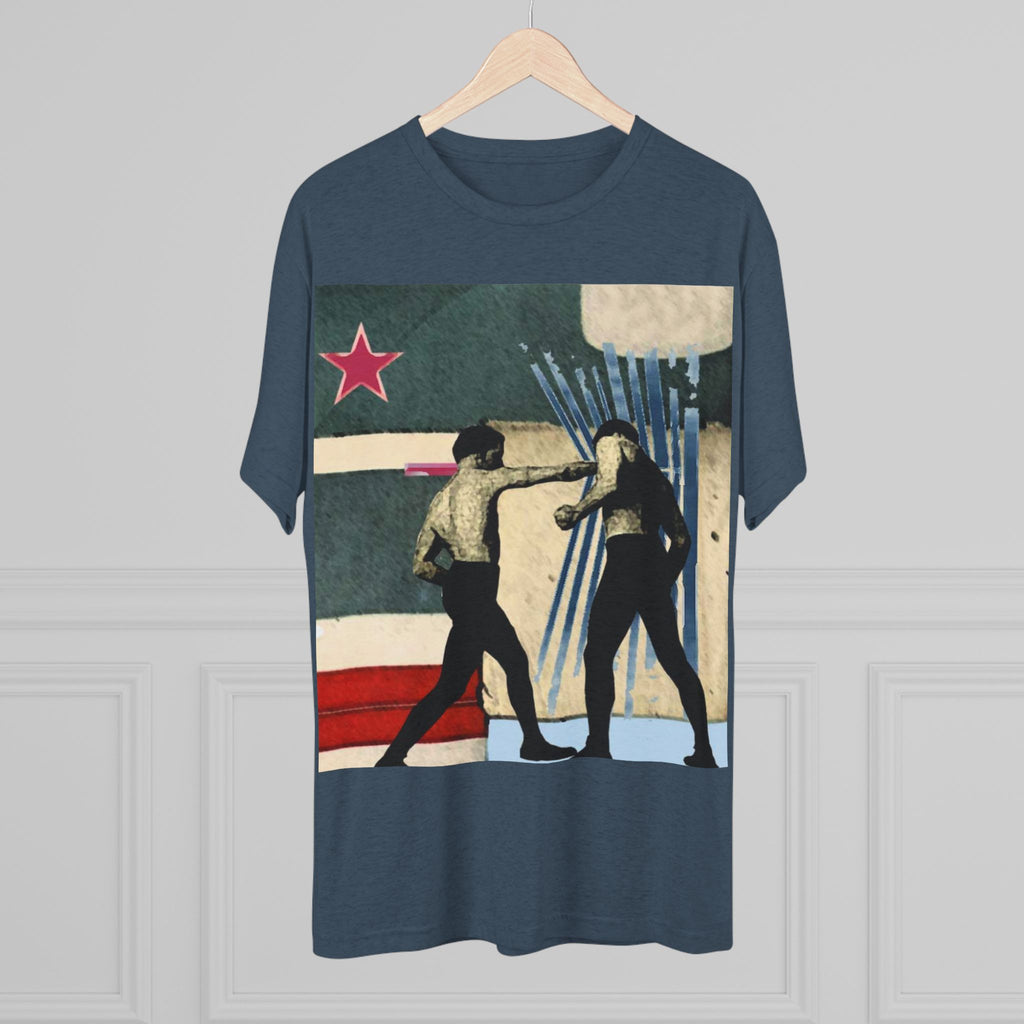 Boxing Retro Art Tee — Vintage Fight Poster Graphic T-Shirt