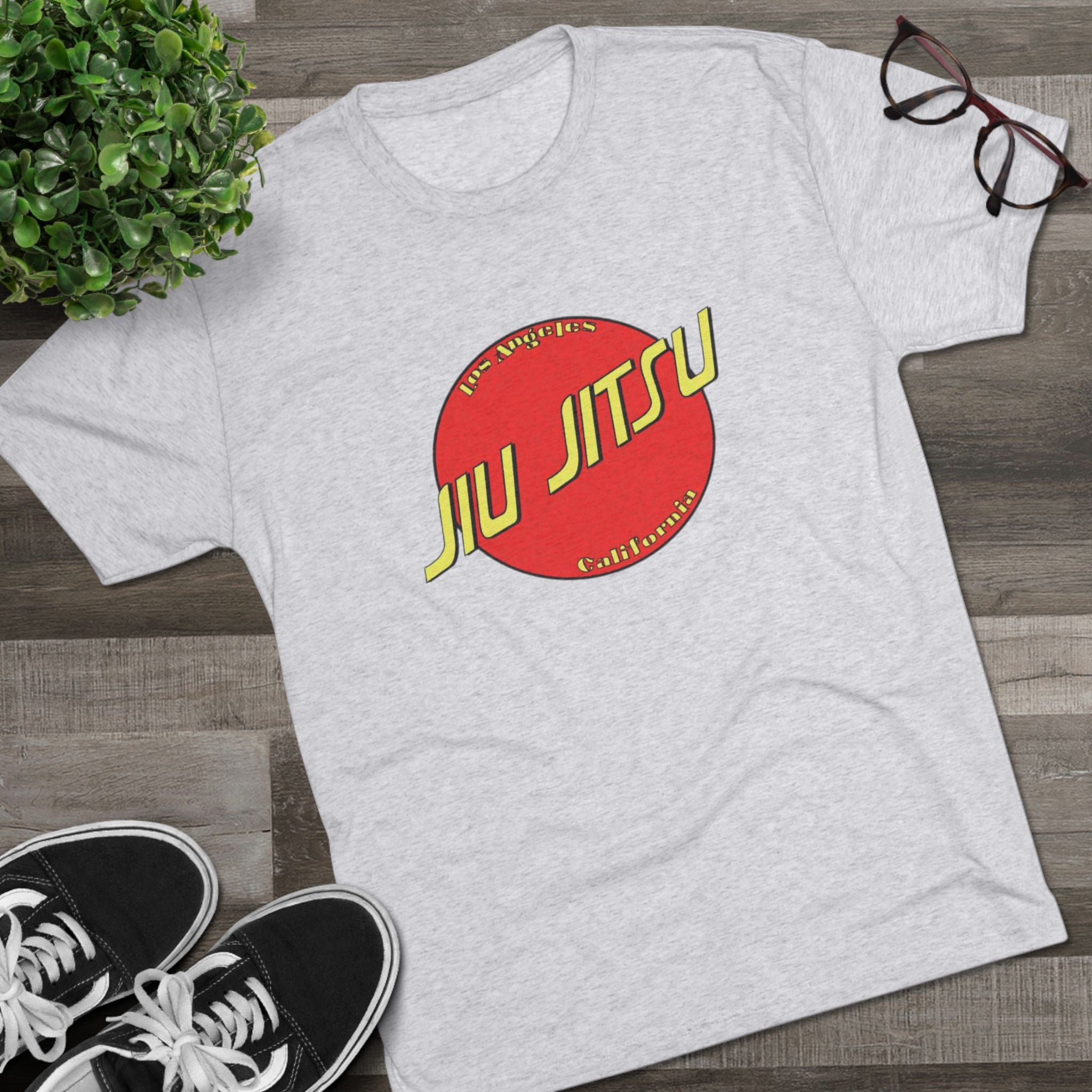 Jiu Jitsu Retro Logo Tee — Martial Arts Graphic Shirt