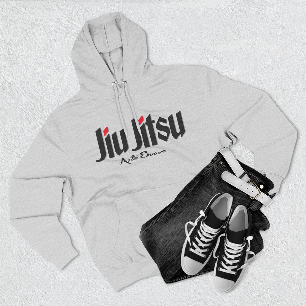 Jiu Jitsu Fleece Hoodie Black Font - Sporty Comfort for Martial Arts Lovers, Gifts for BJJ Practitioners, Casual Wear, Training Apparel, [...]