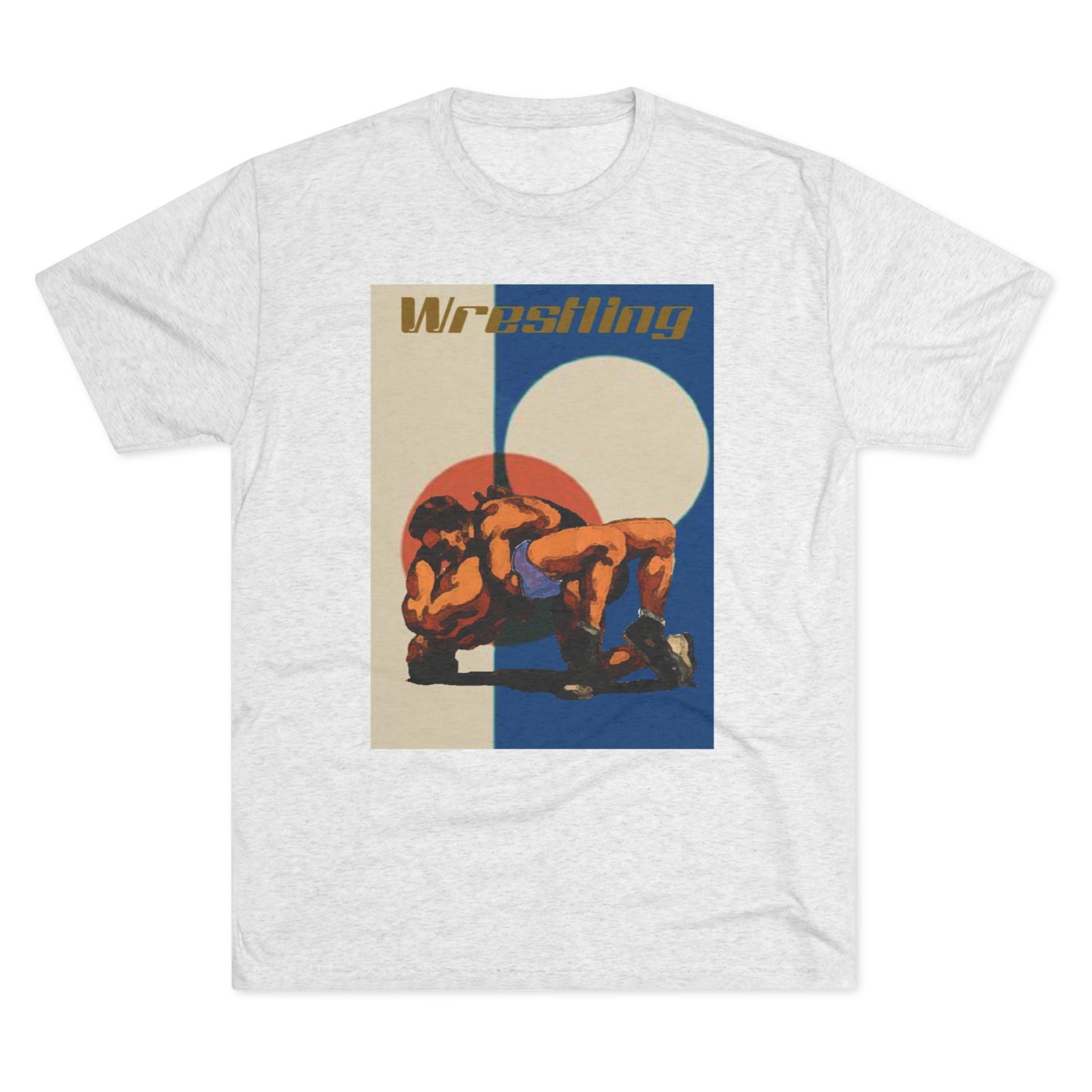 Vintage Wrestling Graphic Tee, Sports T-Shirt, Athletic Apparel, Gift for Wrestlers, Gym Training Shirt