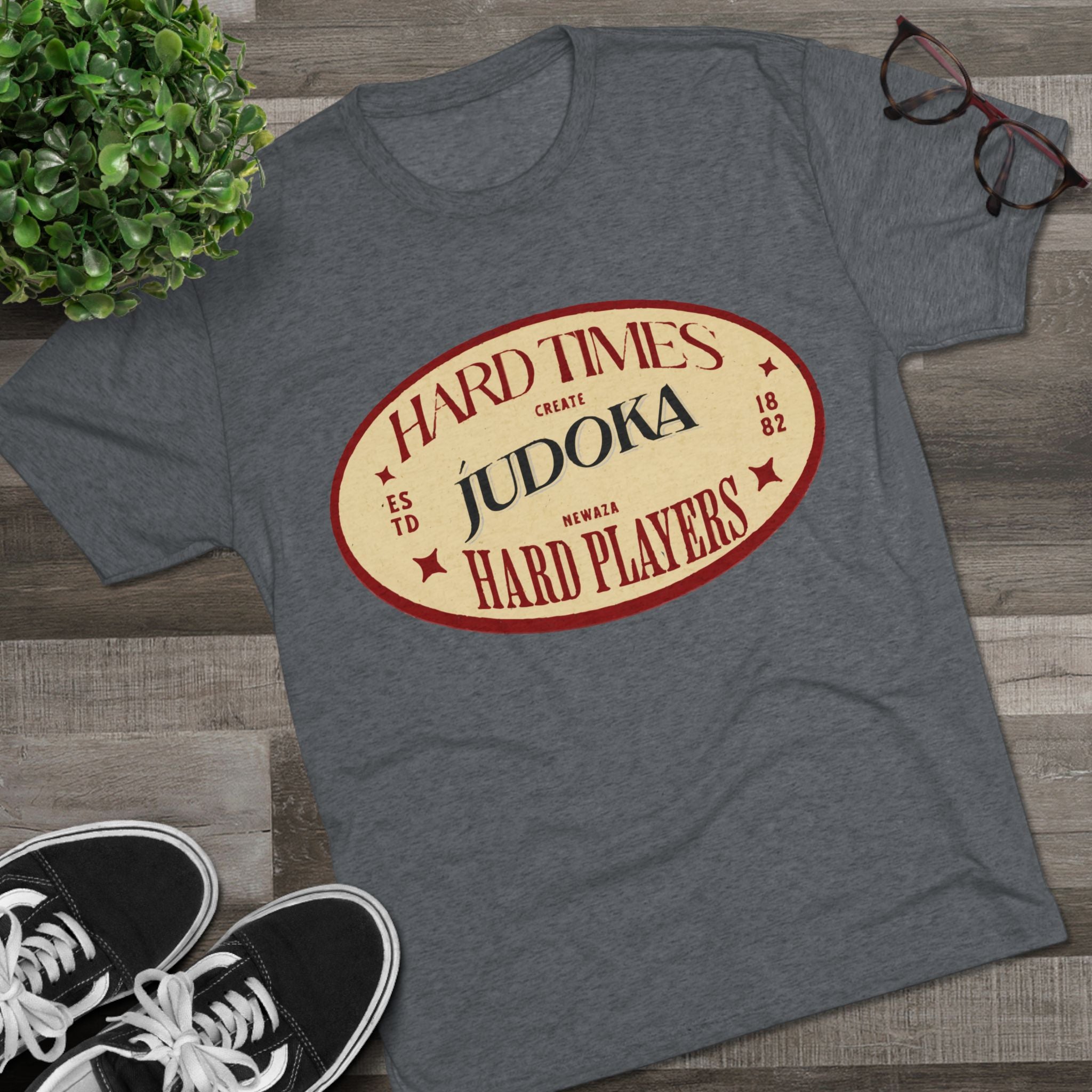 Judoka Tri-Blend Crew Tee