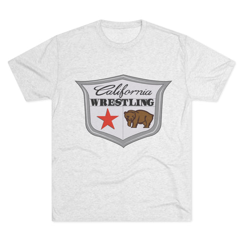 California Wrestling Tri-Blend Crew Tee