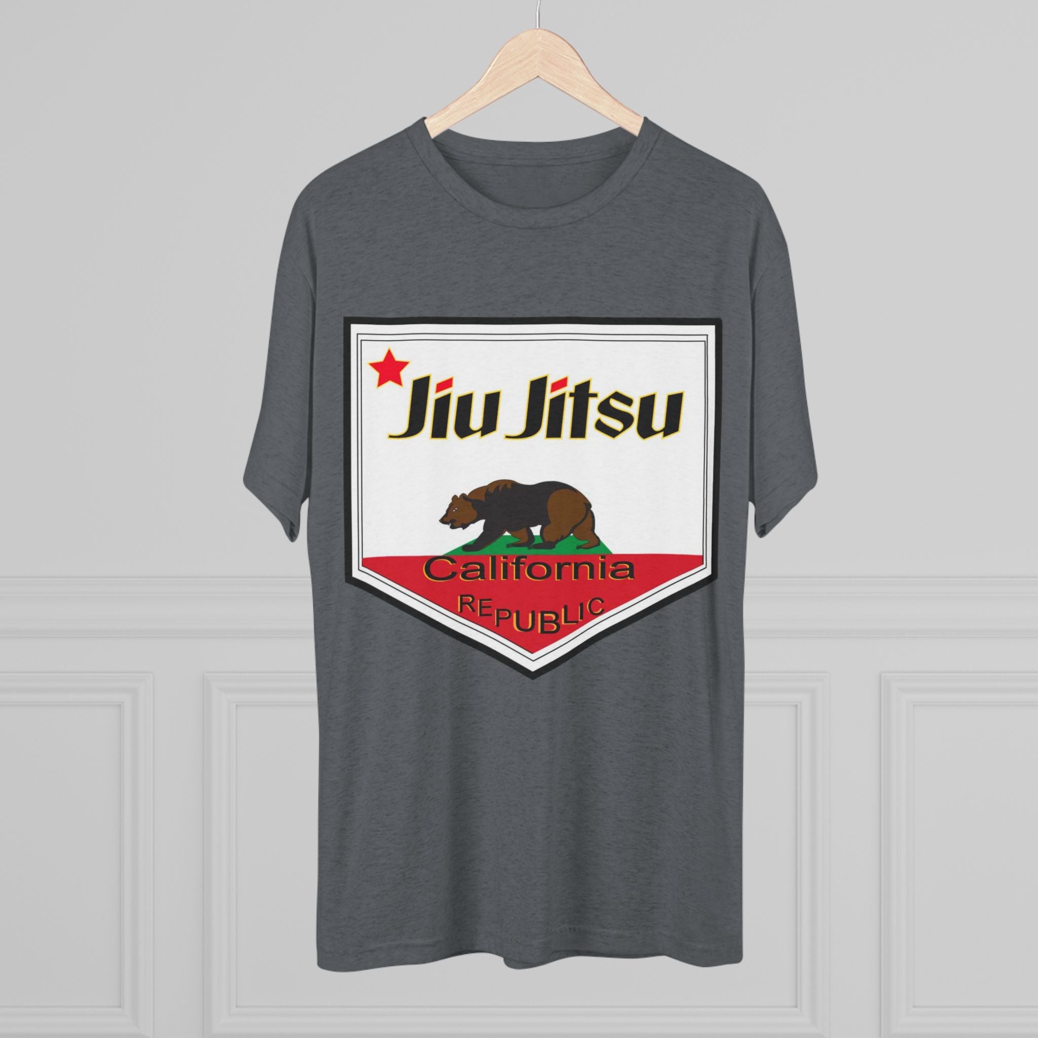 Jiu Jitsu California Bear T-Shirt — Martial Arts Tee
