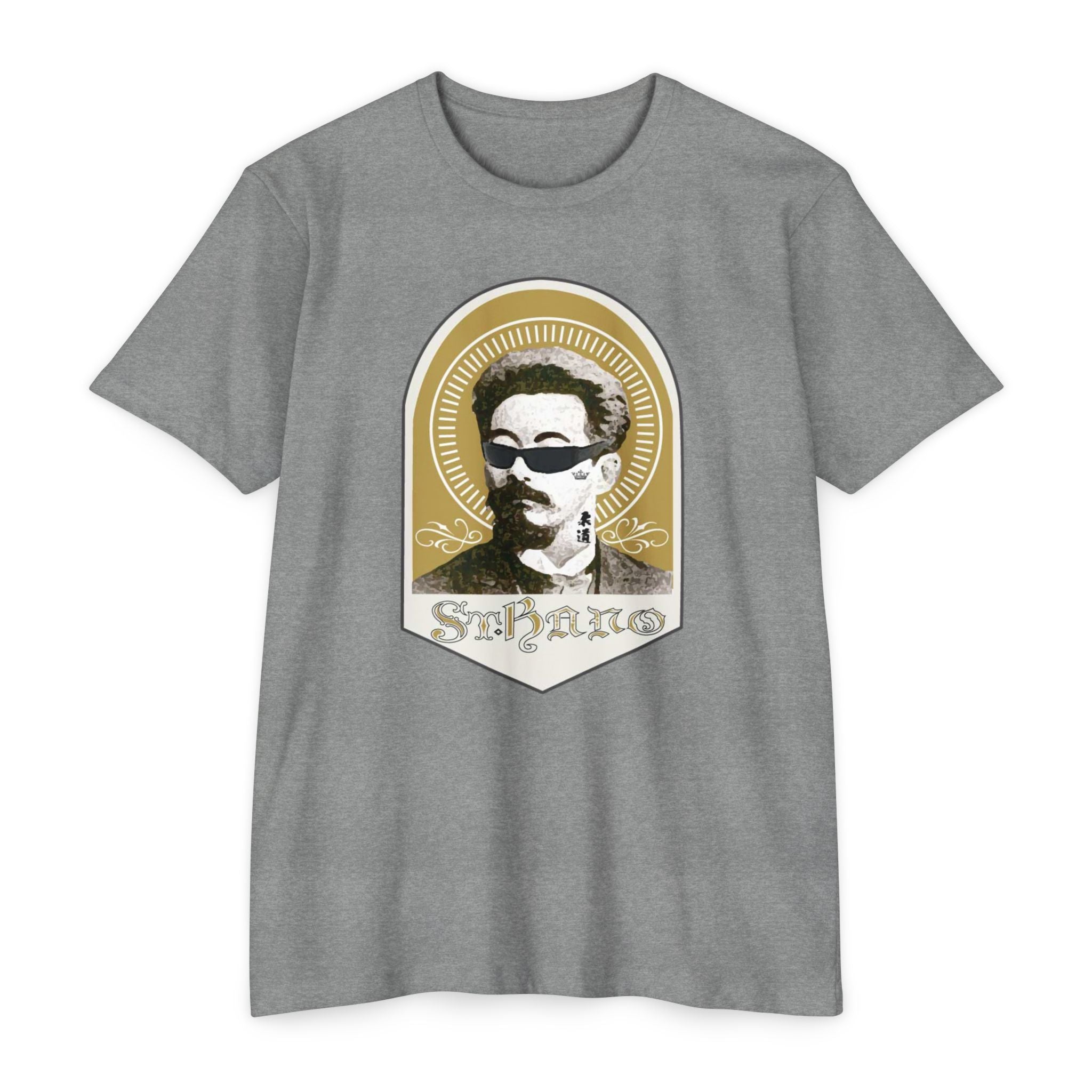 Graphic Tee — Retro Portrait 'Kano' Vintage-Style Shirt