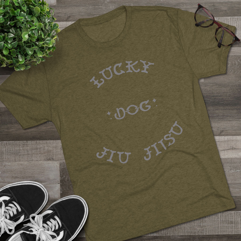 Lucky Dog Jiu Jitsu Tri-Blend Crew Tee