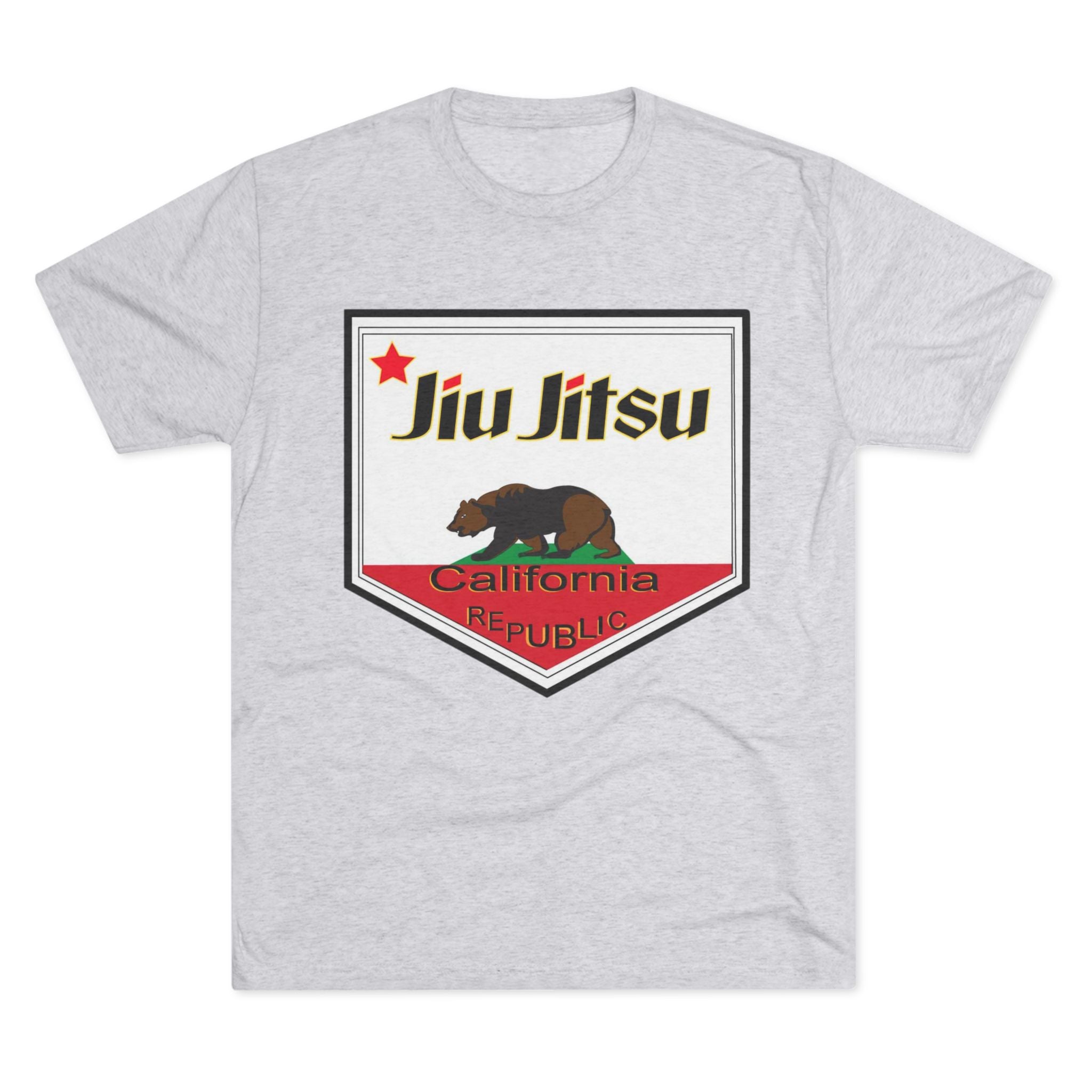 Jiu Jitsu California Bear T-Shirt — Martial Arts Tee
