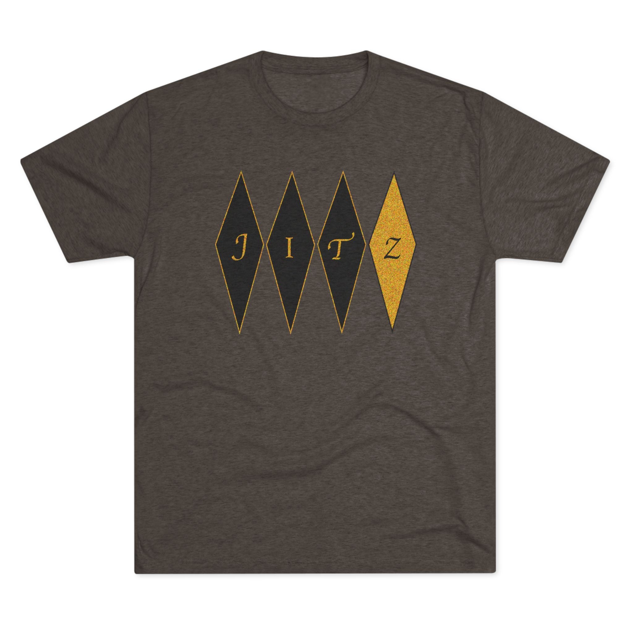 Vintage Jiu Jitsu Tri-Blend Crew Tee - JITZ Graphic Tee, Everyday Comfort Shirt, Casual Wear, Gift for Him/Her, Trendy Outfit