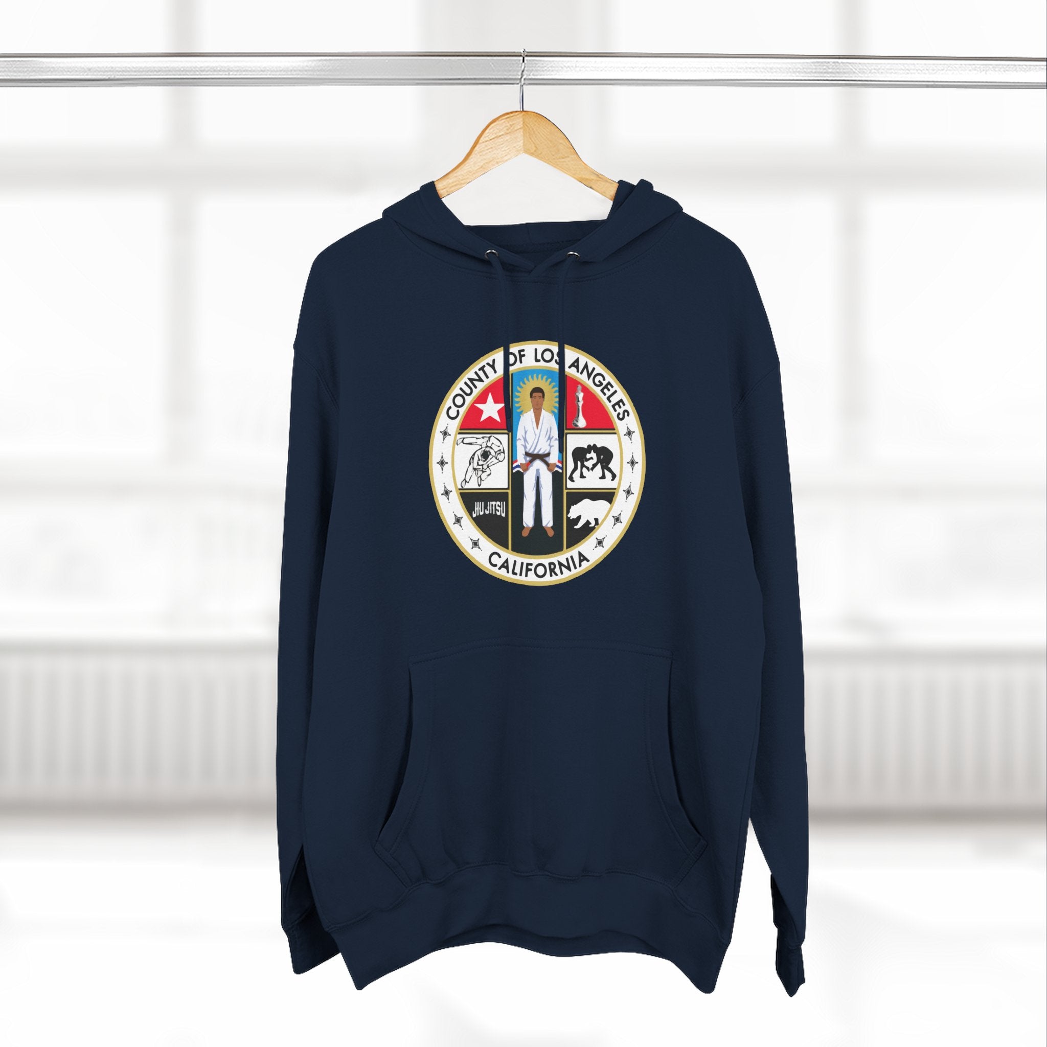 Cozy California State Seal Fleece Hoodie | Urban Casual Wear,Gift for Friends,Soft Hoodie,Street Style,California Pride