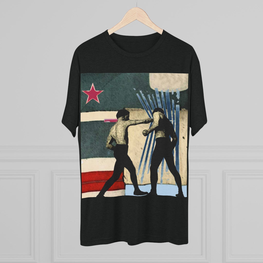 Boxing Retro Art Tee — Vintage Fight Poster Graphic T-Shirt