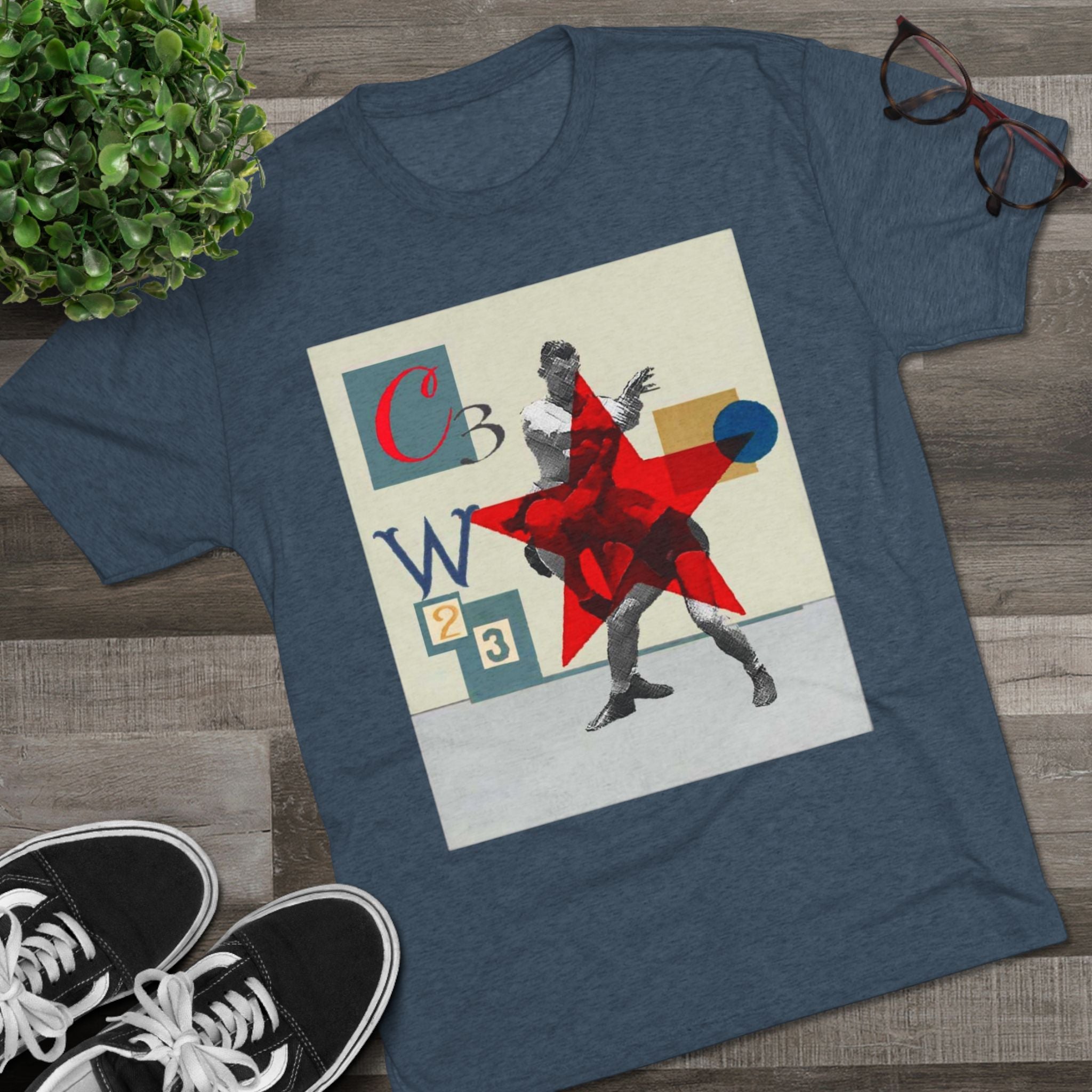 Vintage T-Shirt — Retro Cali Star Graphic Tee