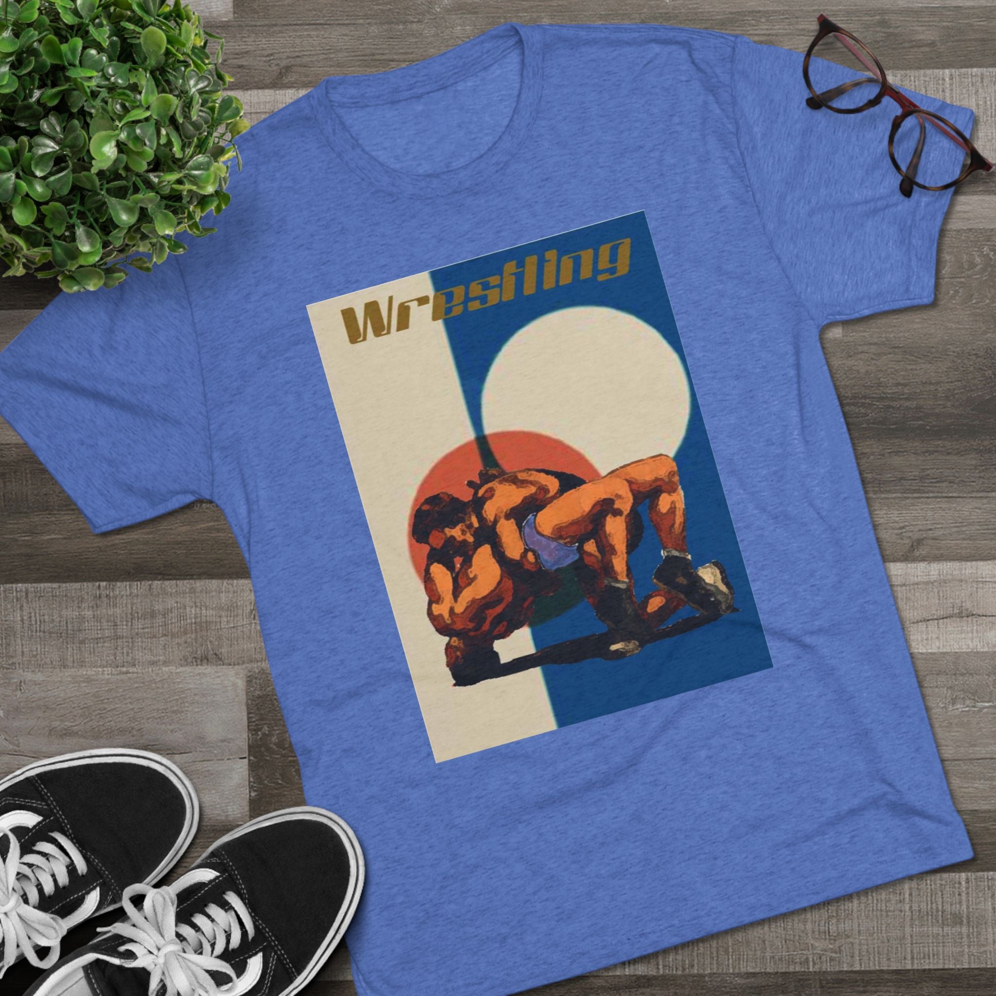 Vintage Wrestling Graphic Tee, Sports T-Shirt, Athletic Apparel, Gift for Wrestlers, Gym Training Shirt