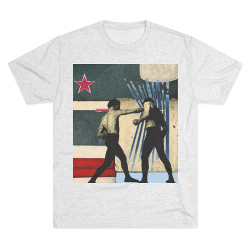 Boxing Retro Art Tee — Vintage Fight Poster Graphic T-Shirt