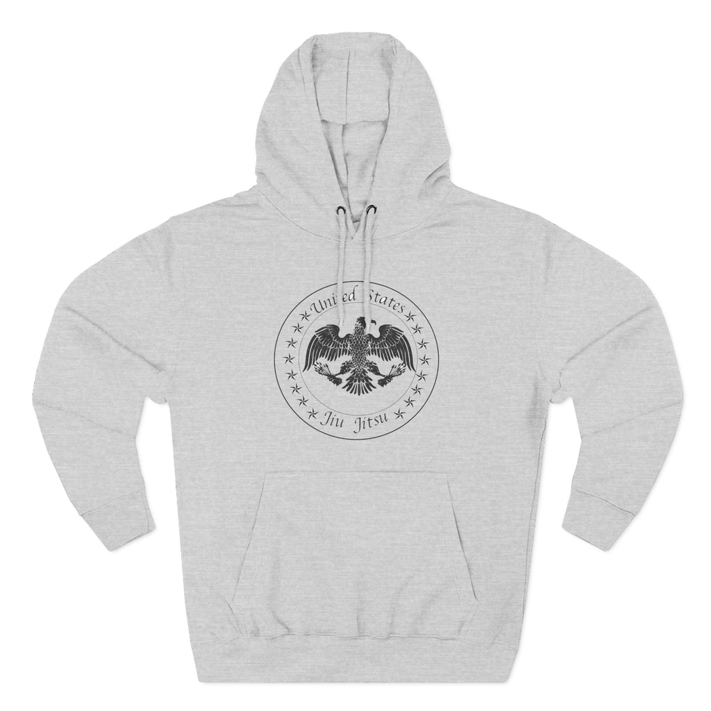 Patriotic Fleece Hoodie – United States Eagle Design – Cozy Sweatshirt for Americans – Great for Holidays & Casual Wear, Gift for Veterans