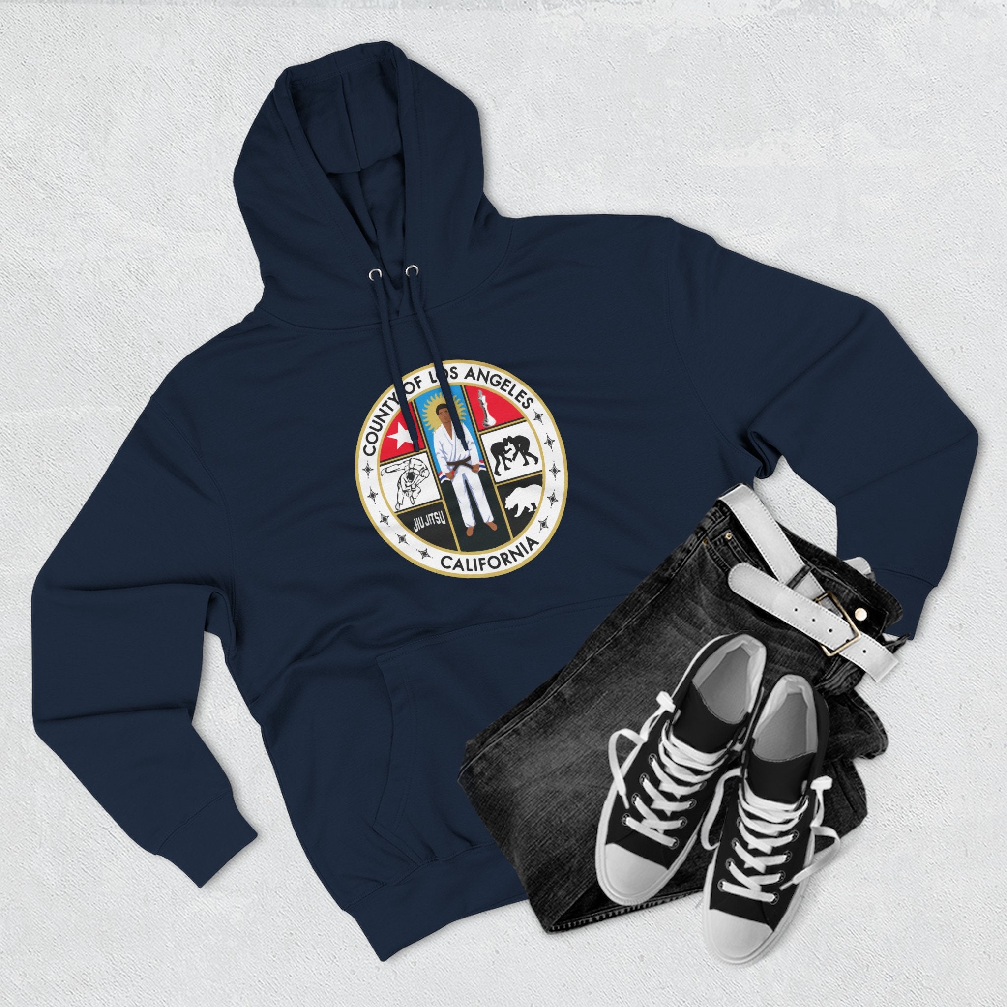 Cozy California State Seal Fleece Hoodie | Urban Casual Wear,Gift for Friends,Soft Hoodie,Street Style,California Pride