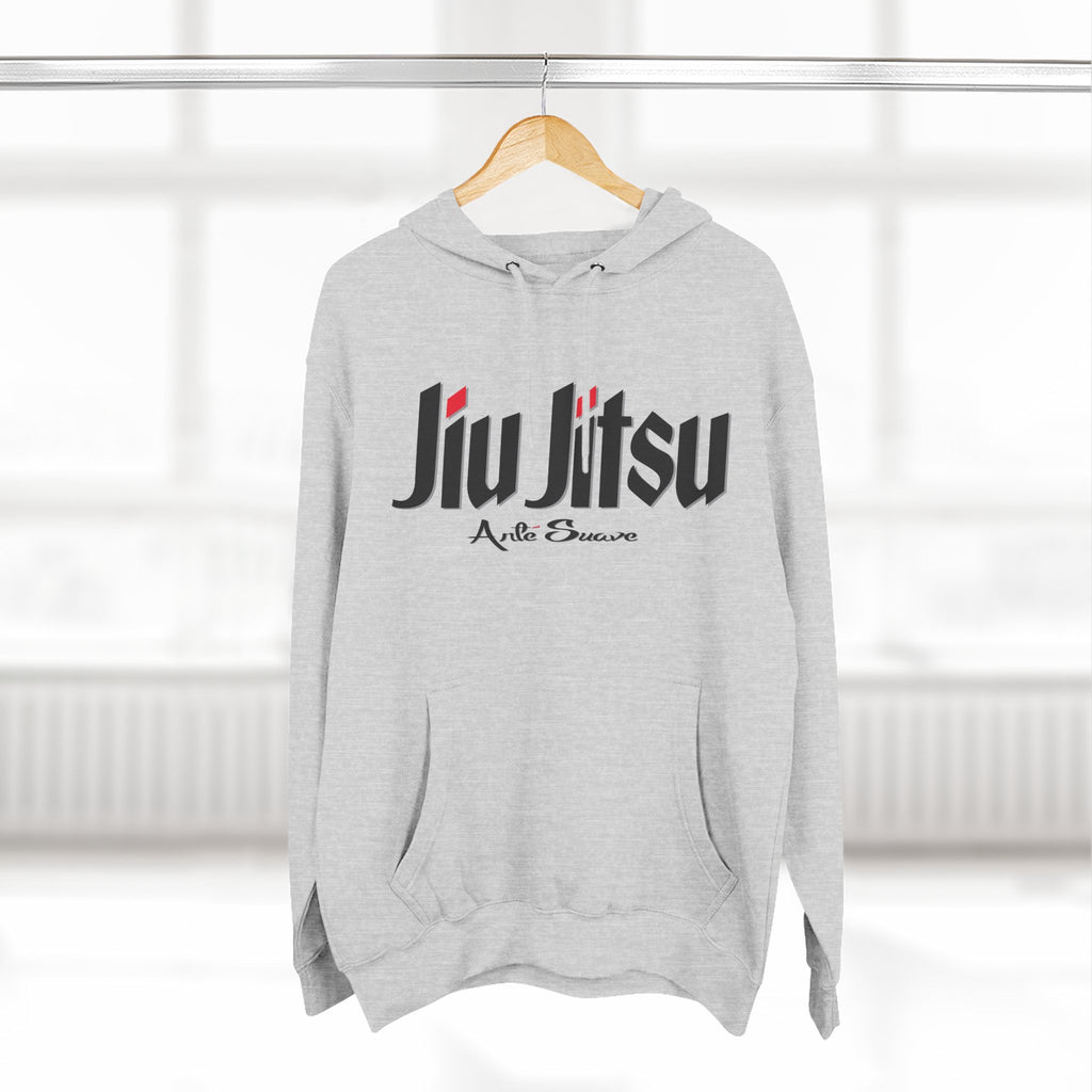 Jiu Jitsu Fleece Hoodie Black Font - Sporty Comfort for Martial Arts Lovers, Gifts for BJJ Practitioners, Casual Wear, Training Apparel, [...]