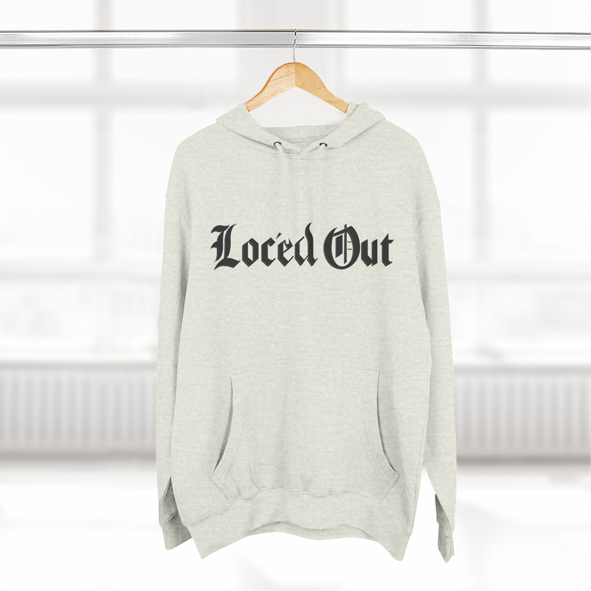 Trendy Fleece Loc ed Out Hoodie, Cozy Oversized Hoodie for Fall, Casual Streetwear, Unique Gift for Him/Her, Perfect for Relaxing or Lounging