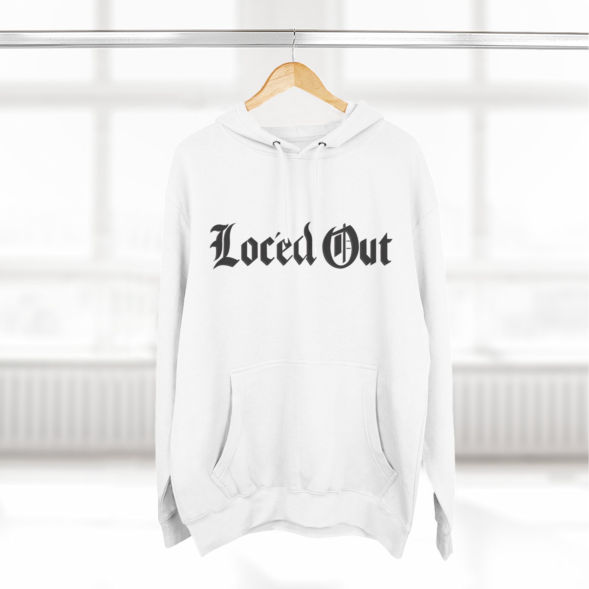 Trendy Fleece Loc ed Out Hoodie, Cozy Oversized Hoodie for Fall, Casual Streetwear, Unique Gift for Him/Her, Perfect for Relaxing or Lounging