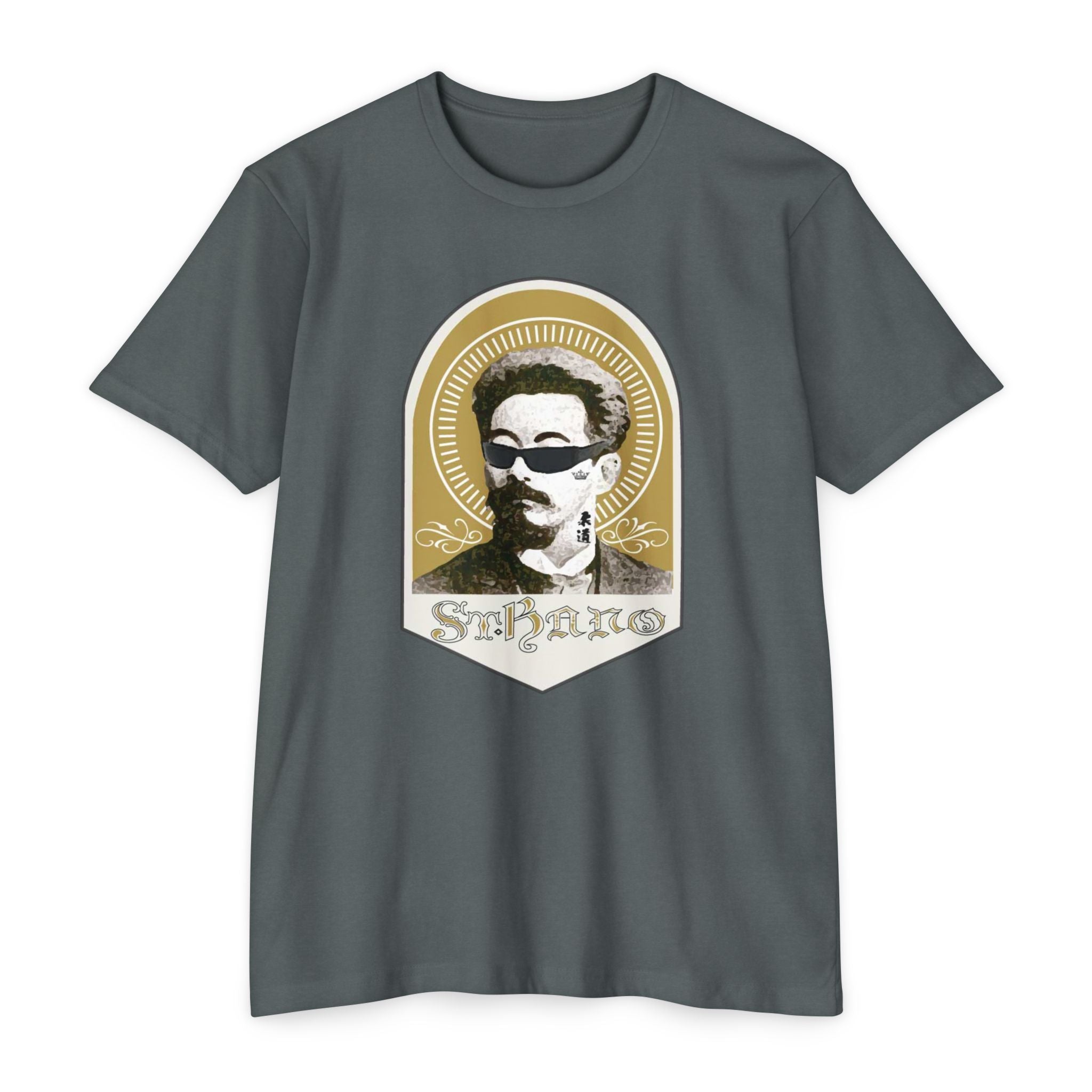 Graphic Tee — Retro Portrait 'Kano' Vintage-Style Shirt