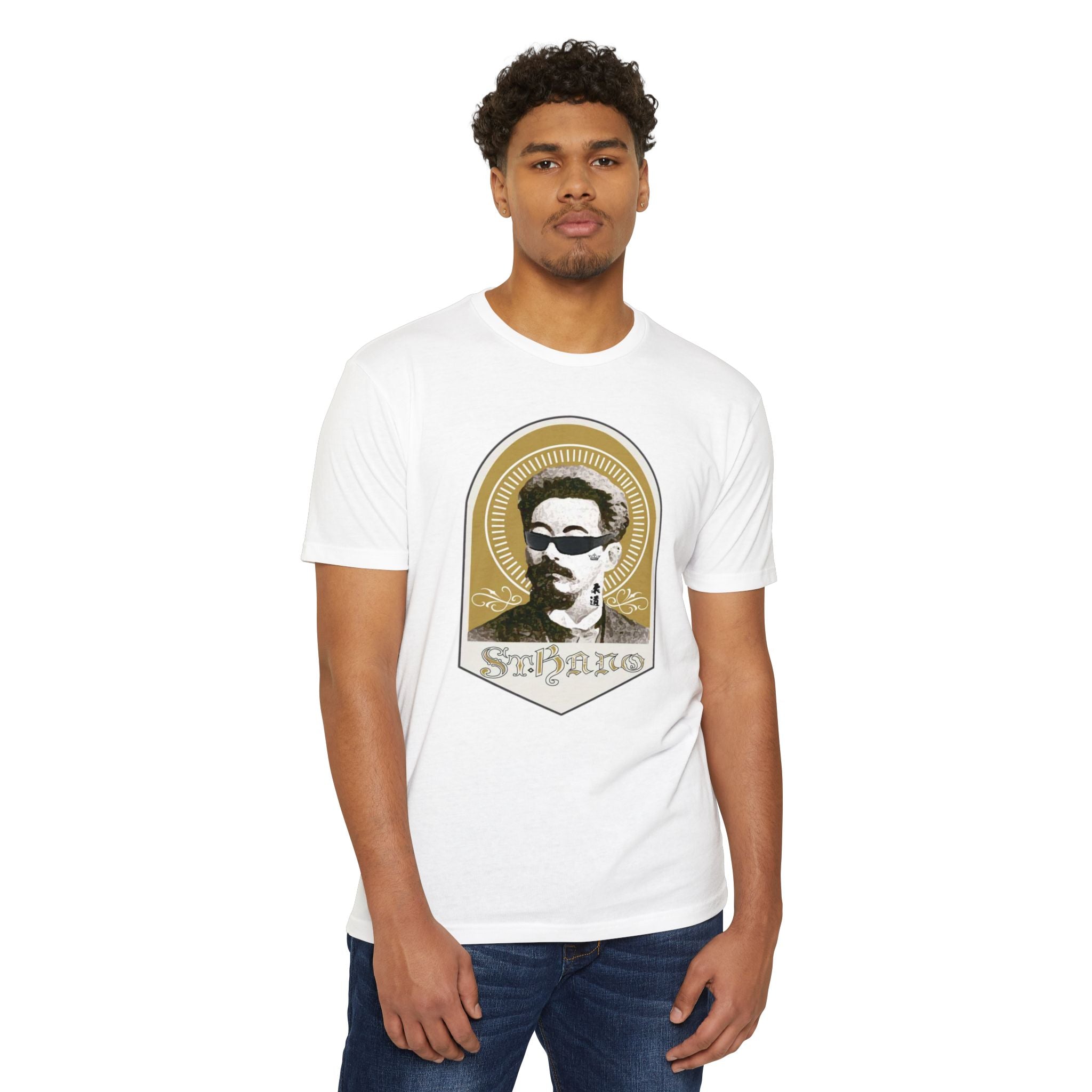 Graphic Tee — Retro Portrait 'Kano' Vintage-Style Shirt