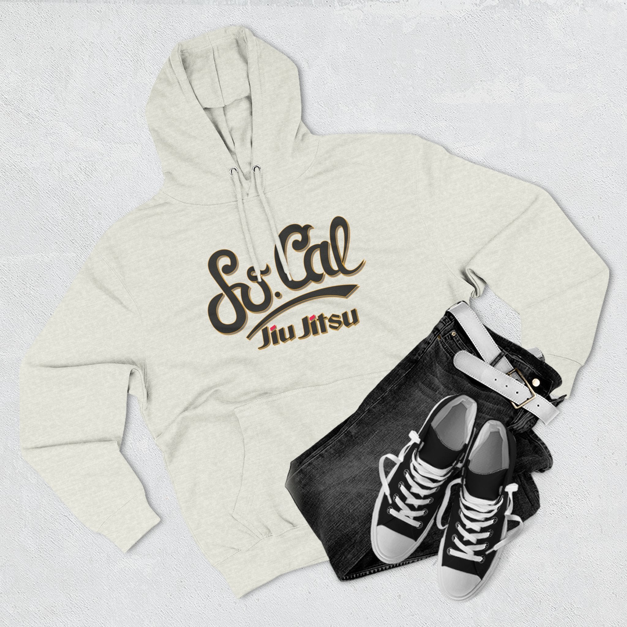 So Cal Jiu Jitsu Hoodie | Cozy Sportswear, Ideal for Jiu Jitsu Enthusiasts, Gifts for Martial Artists, Casual Wear, Workout Clothing