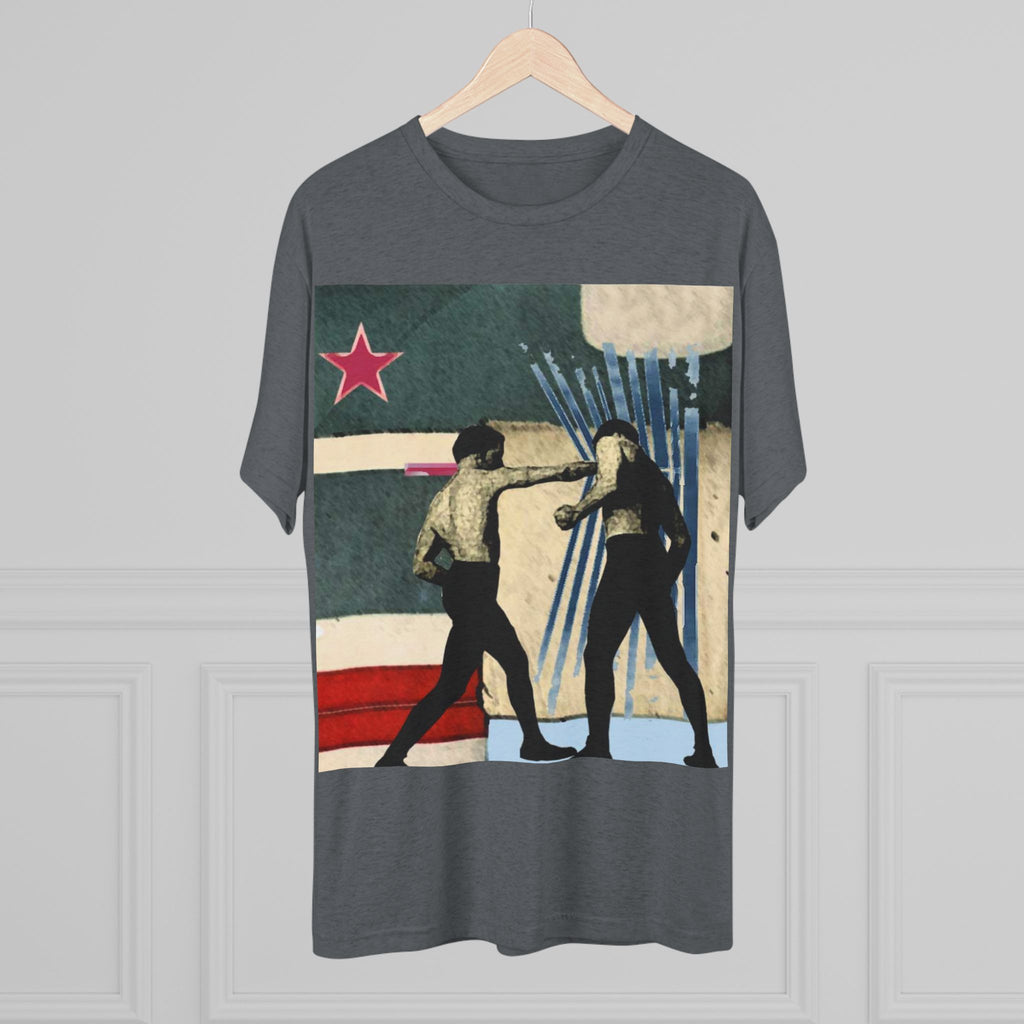 Boxing Retro Art Tee — Vintage Fight Poster Graphic T-Shirt