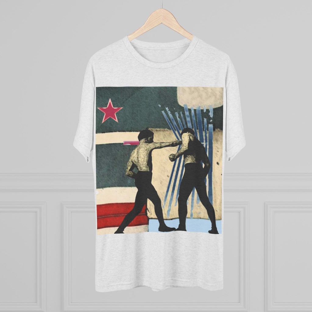 Boxing Retro Art Tee — Vintage Fight Poster Graphic T-Shirt