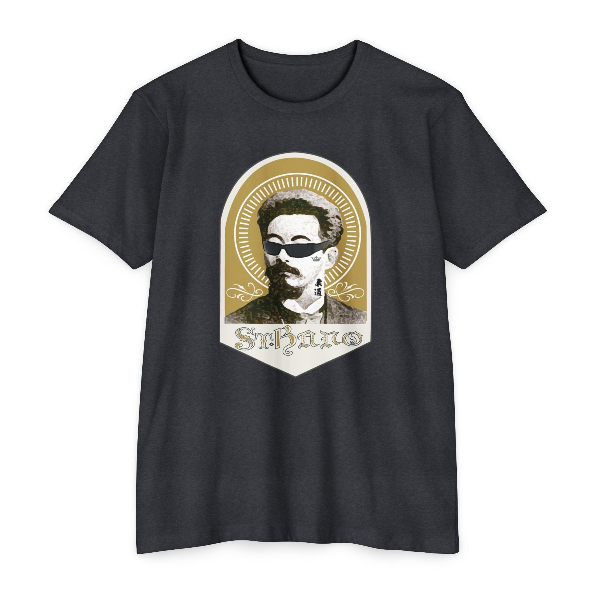 Graphic Tee — Retro Portrait 'Kano' Vintage-Style Shirt