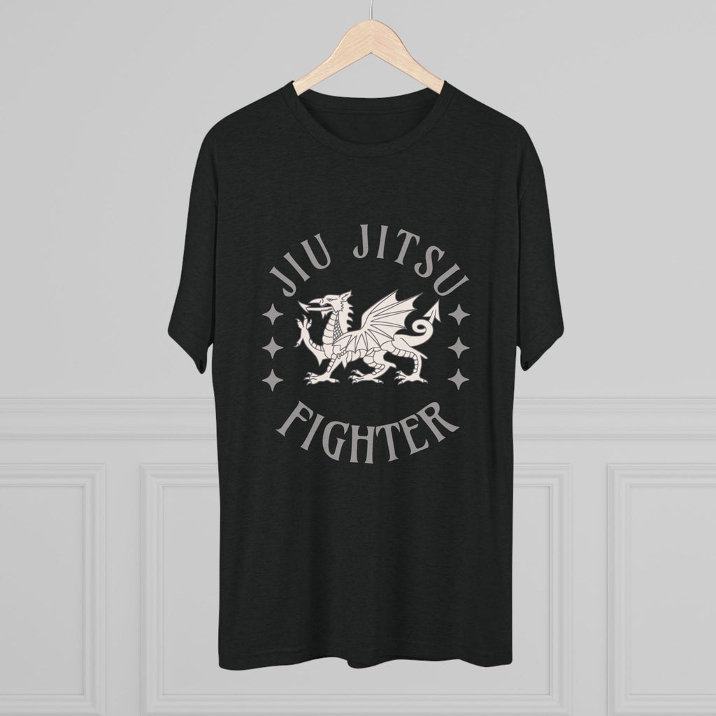 Jiu Jitsu Fighter Tri-Blend Crew Tee