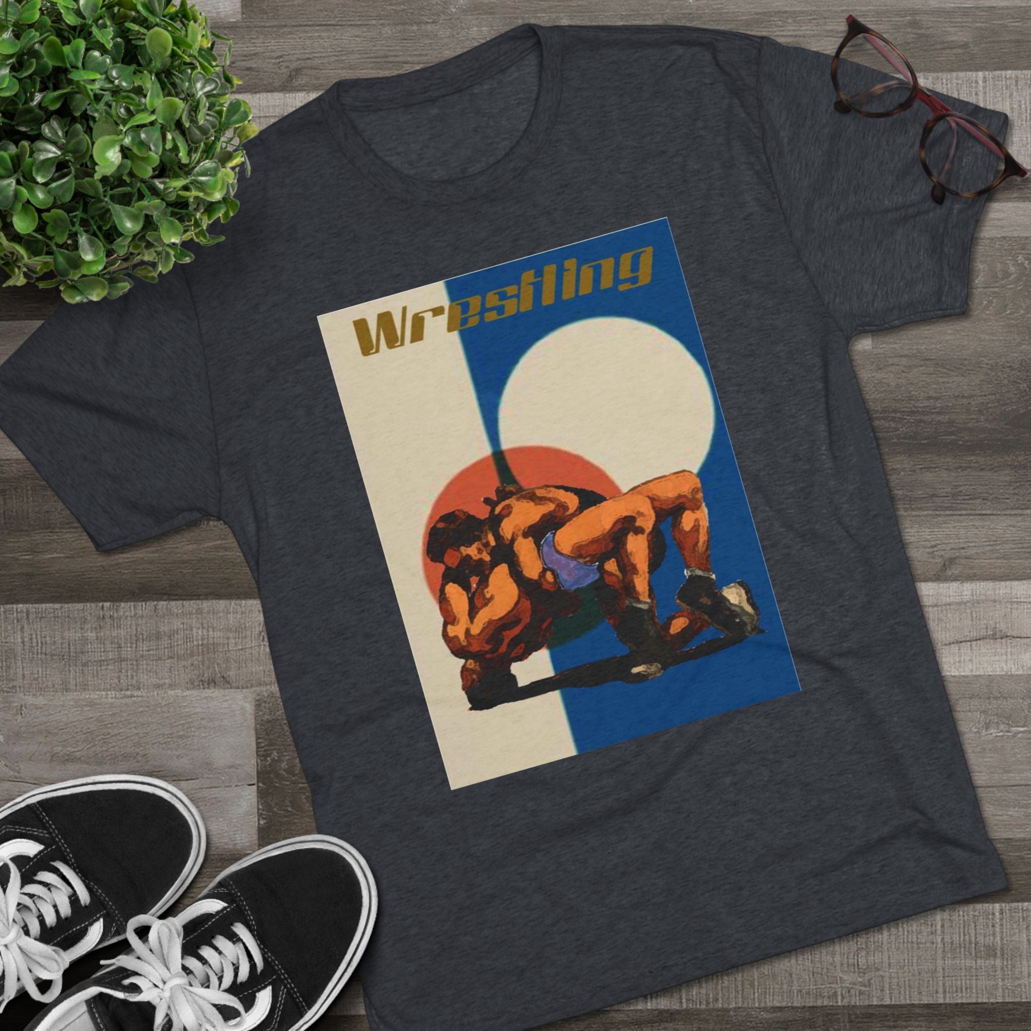 Vintage Wrestling Graphic Tee, Sports T-Shirt, Athletic Apparel, Gift for Wrestlers, Gym Training Shirt