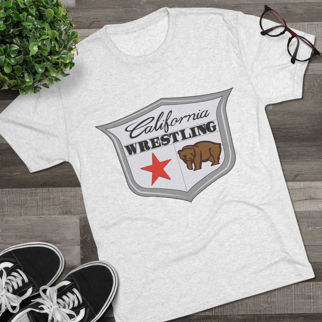 California Wrestling Tri-Blend Crew Tee