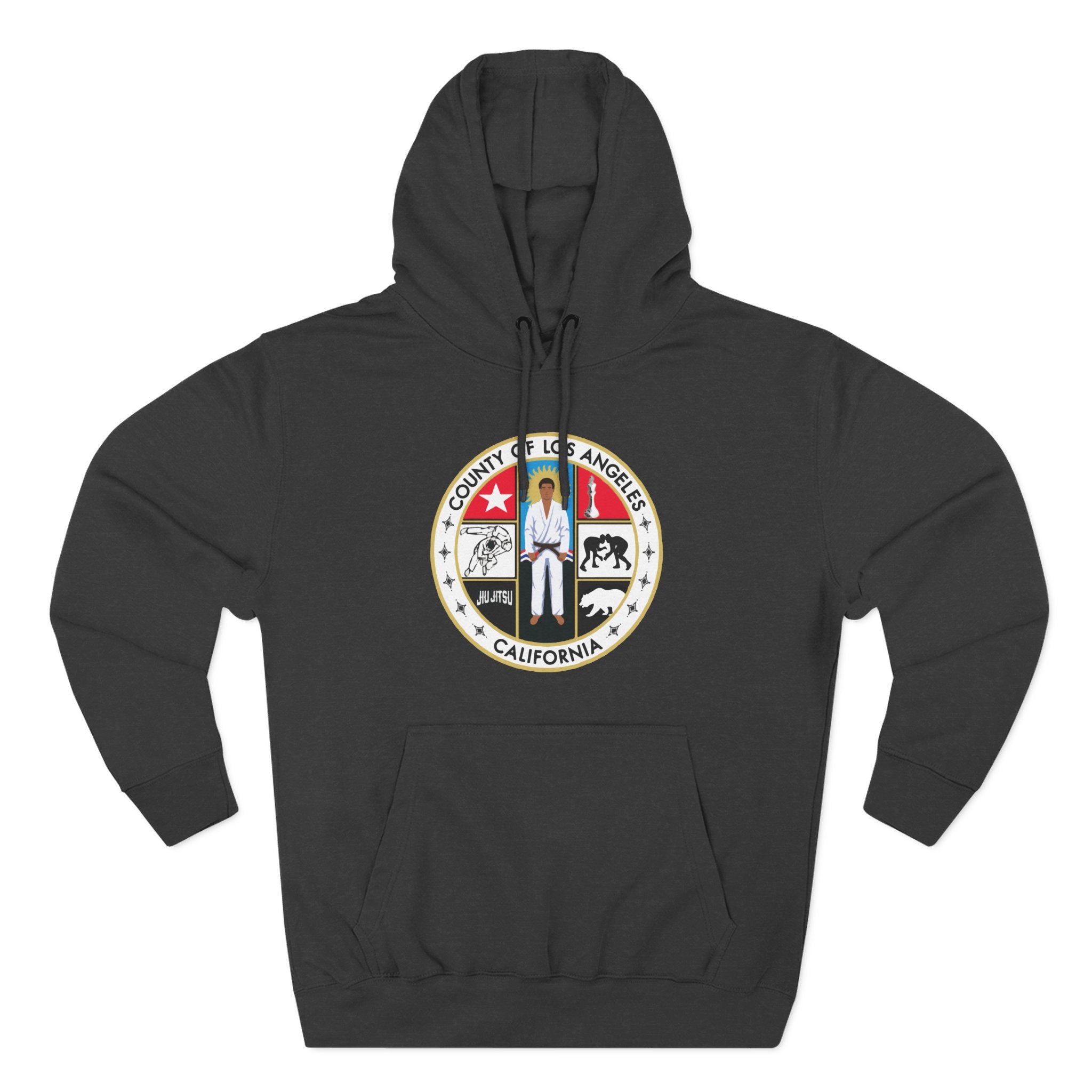 Cozy California State Seal Fleece Hoodie | Urban Casual Wear,Gift for Friends,Soft Hoodie,Street Style,California Pride