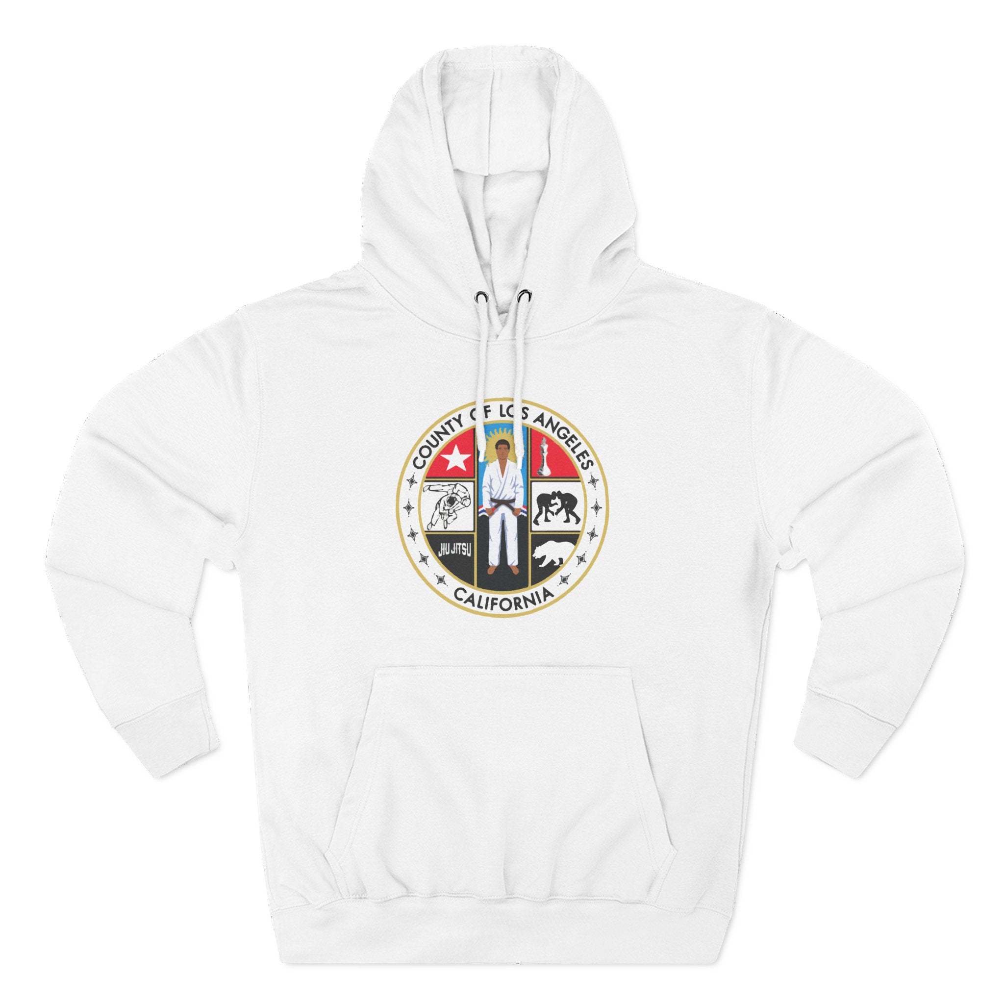 Cozy California State Seal Fleece Hoodie | Urban Casual Wear,Gift for Friends,Soft Hoodie,Street Style,California Pride
