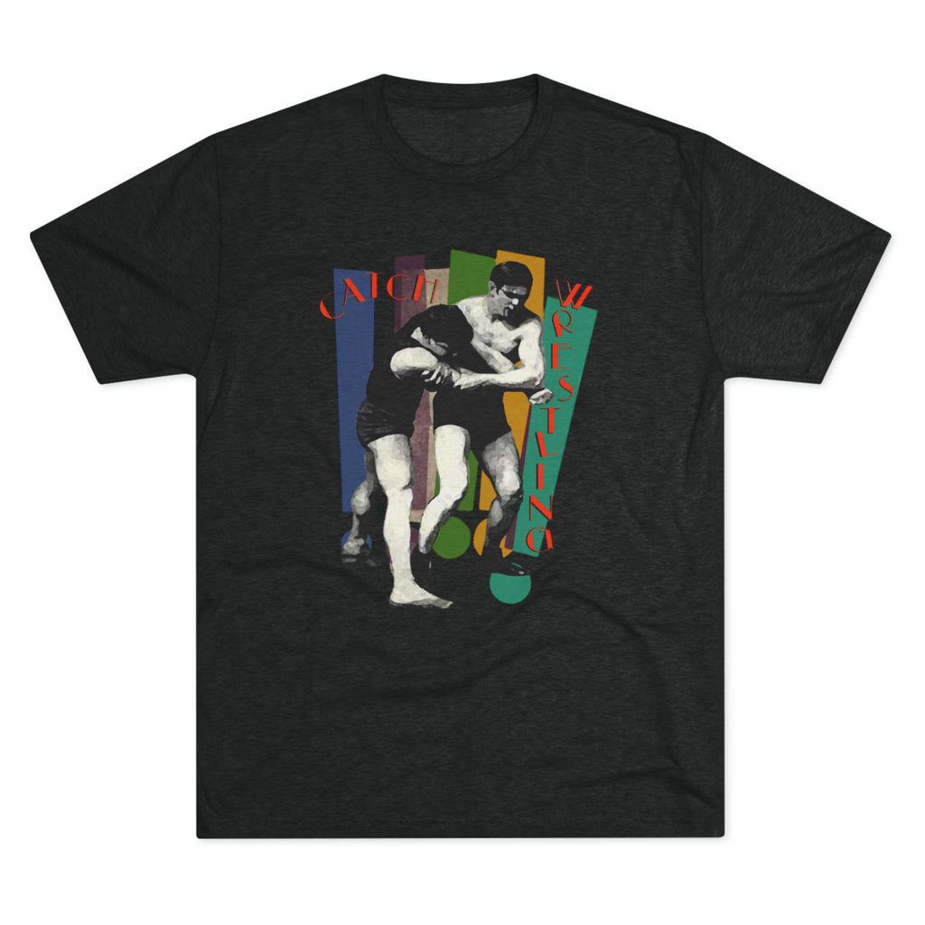 Wrestling Retro Graphic Tee — Vintage Grapplers Design