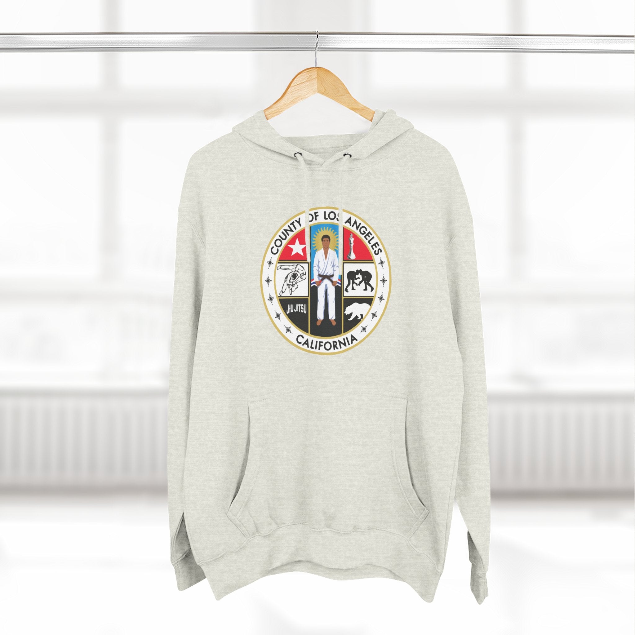 Cozy California State Seal Fleece Hoodie | Urban Casual Wear,Gift for Friends,Soft Hoodie,Street Style,California Pride