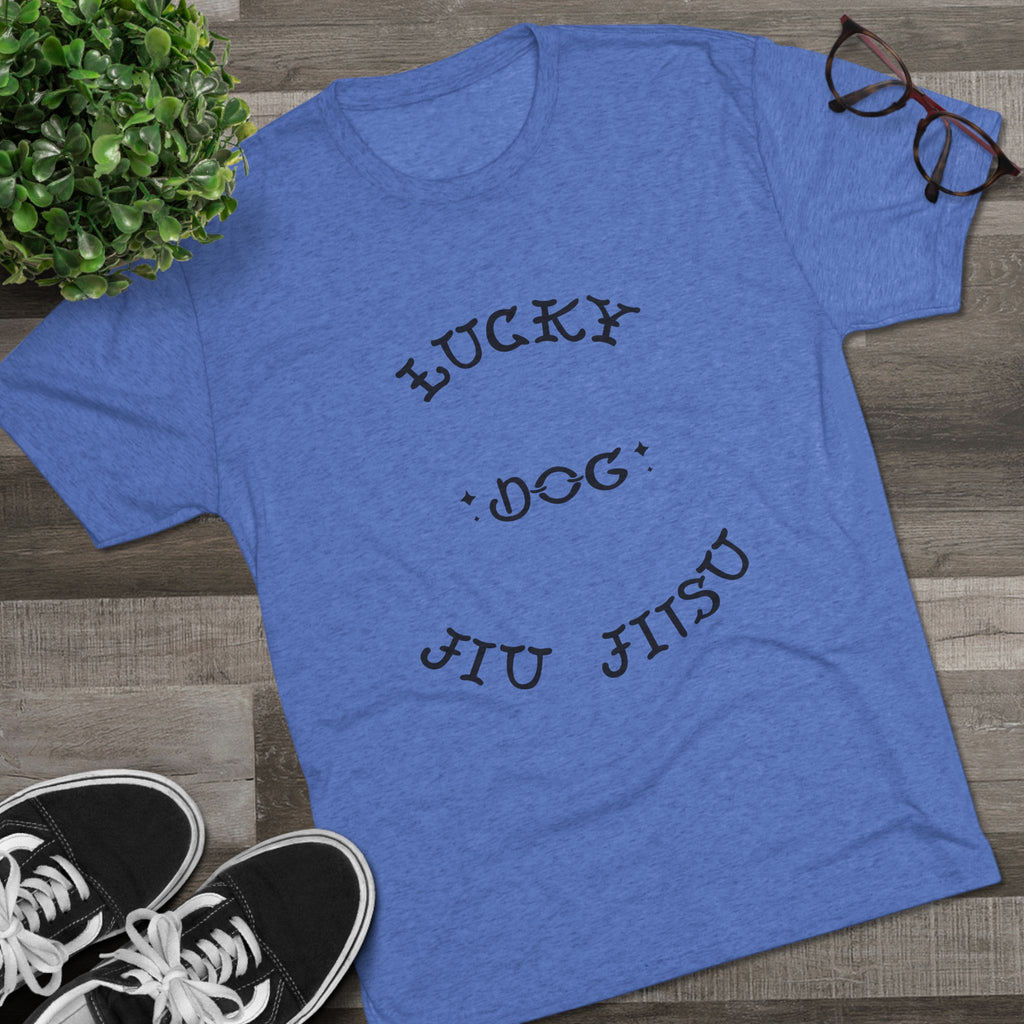 Lucky Dog Jiu Jitsu Tri-Blend Crew Tee